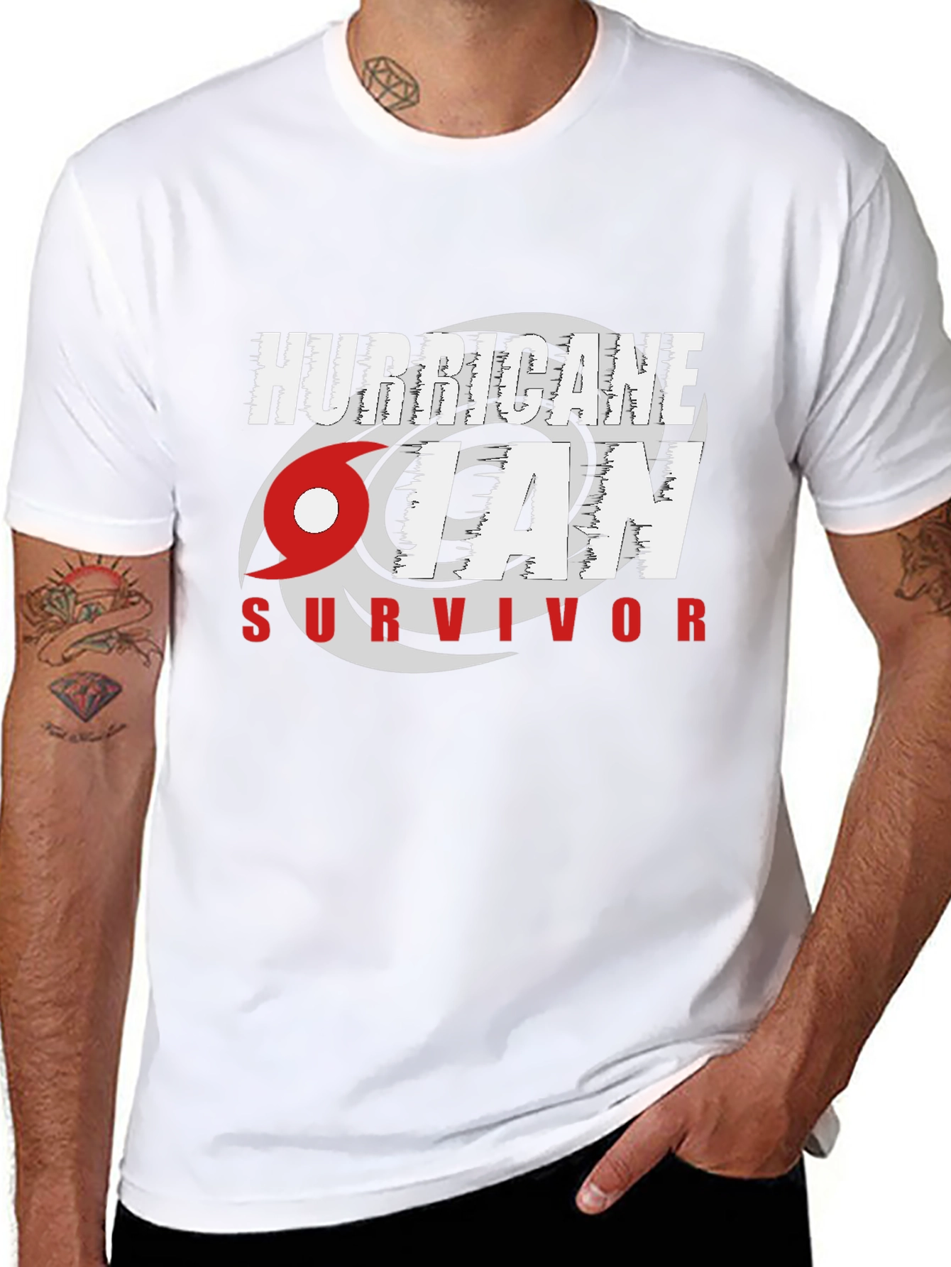 Hurricane Ian Survivor Graphic Tee