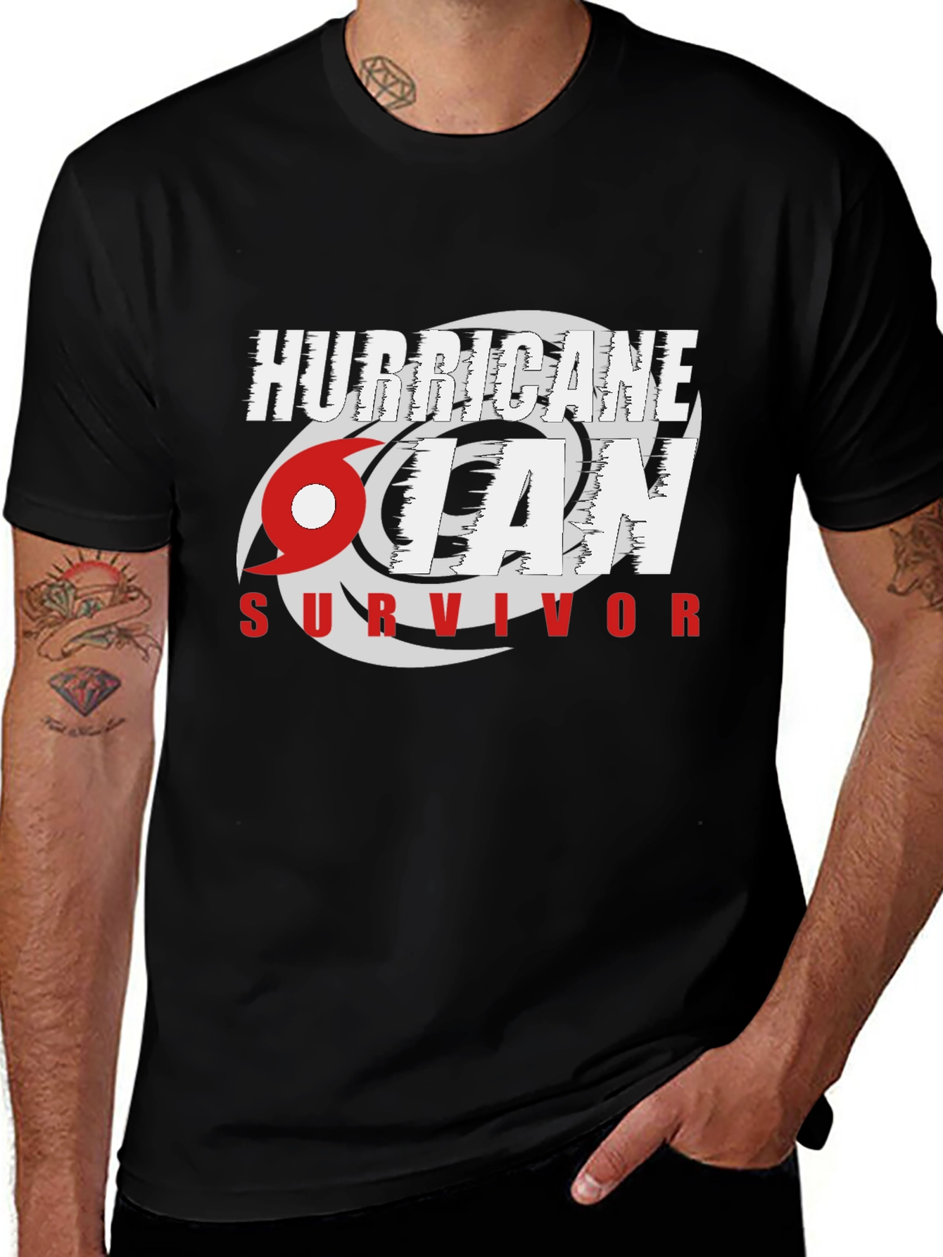 Hurricane Ian Survivor Graphic Tee