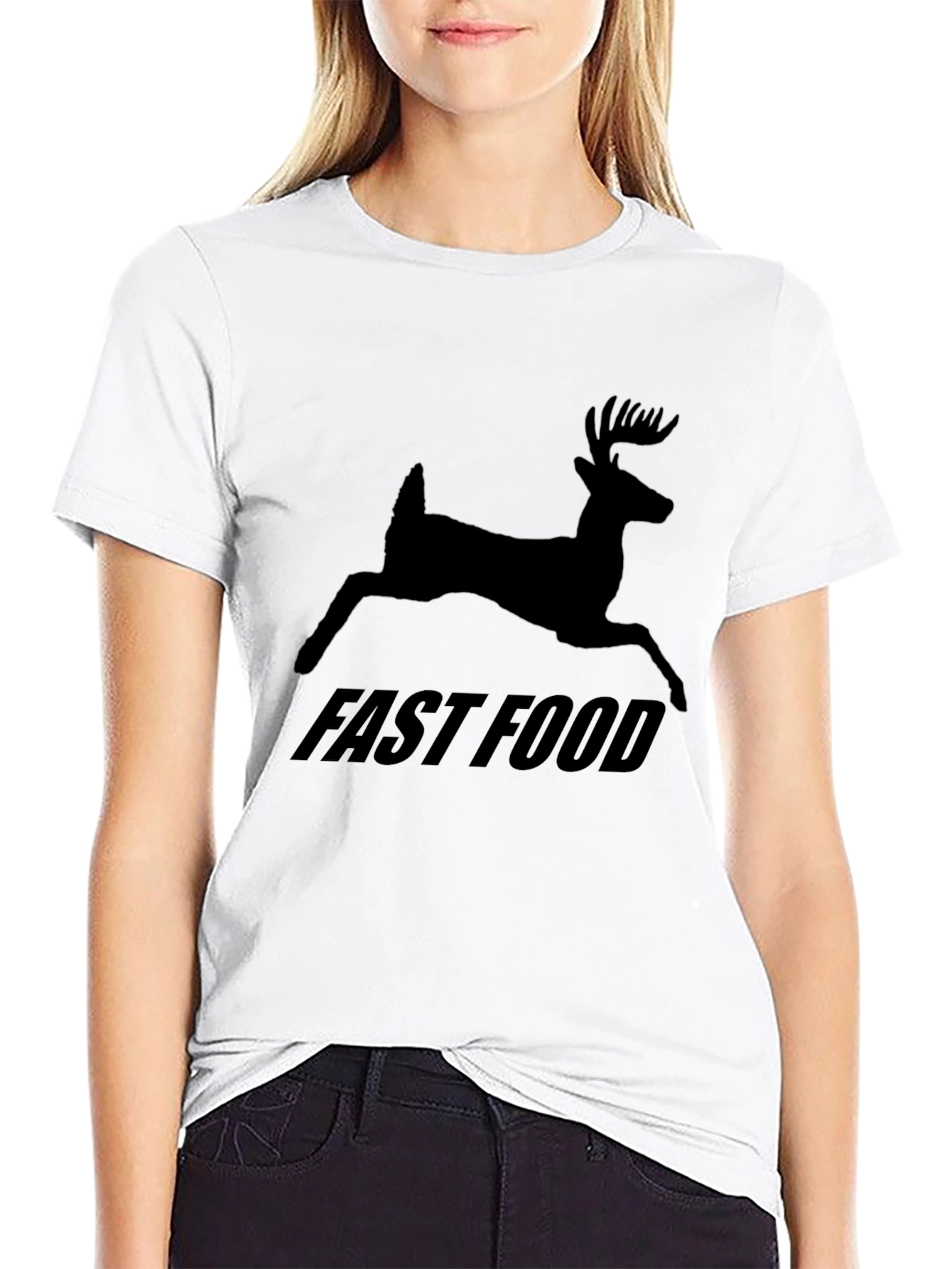 Fast Food Deer T-Shirt