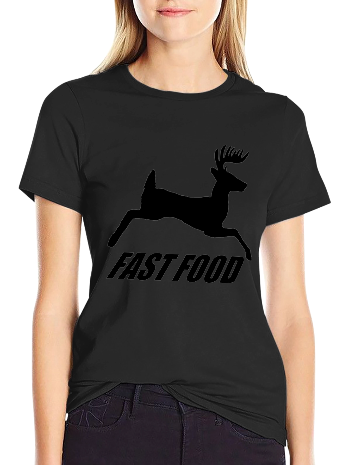Fast Food Deer T-Shirt