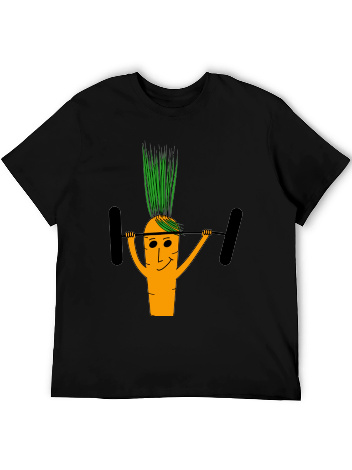 Workout Carrot T-Shirt - Funny Gym Fitness Tee