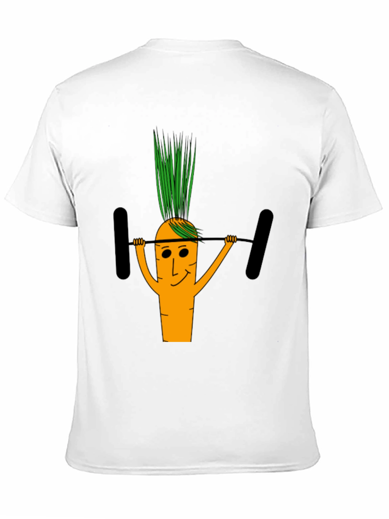 Workout Carrot T-Shirt - Funny Gym Fitness Tee