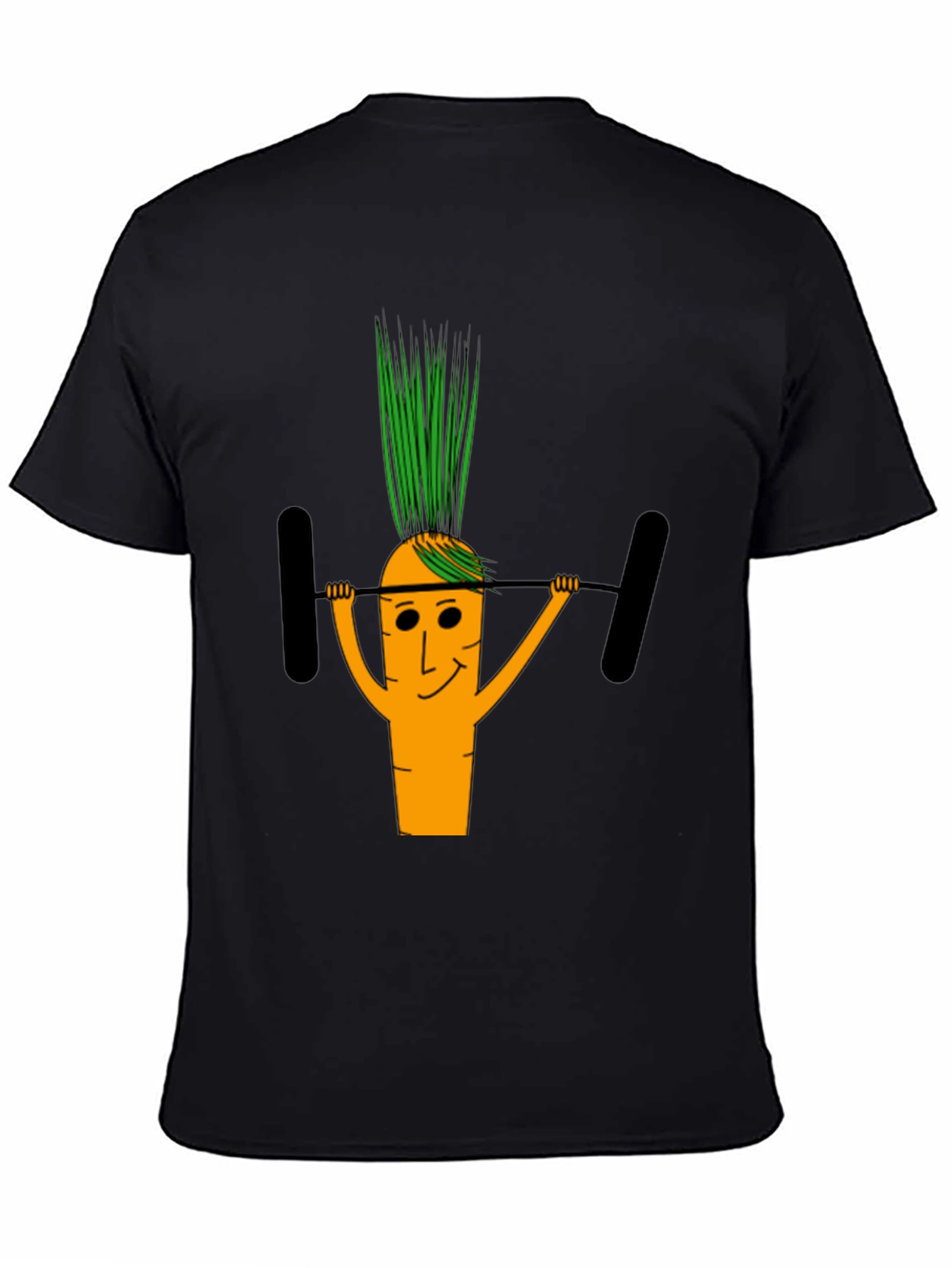 Workout Carrot T-Shirt - Funny Gym Fitness Tee