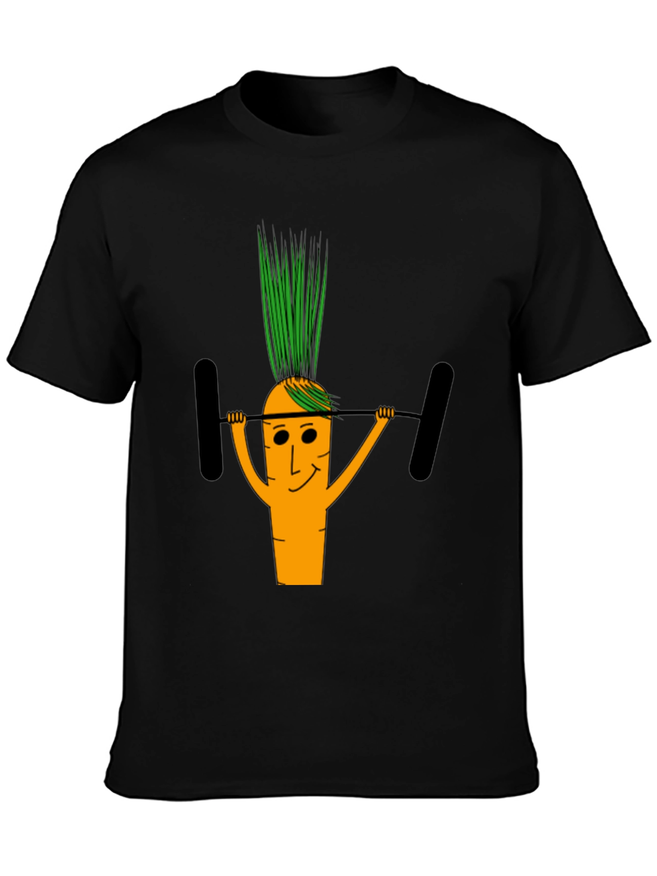 Workout Carrot T-Shirt - Funny Gym Fitness Tee