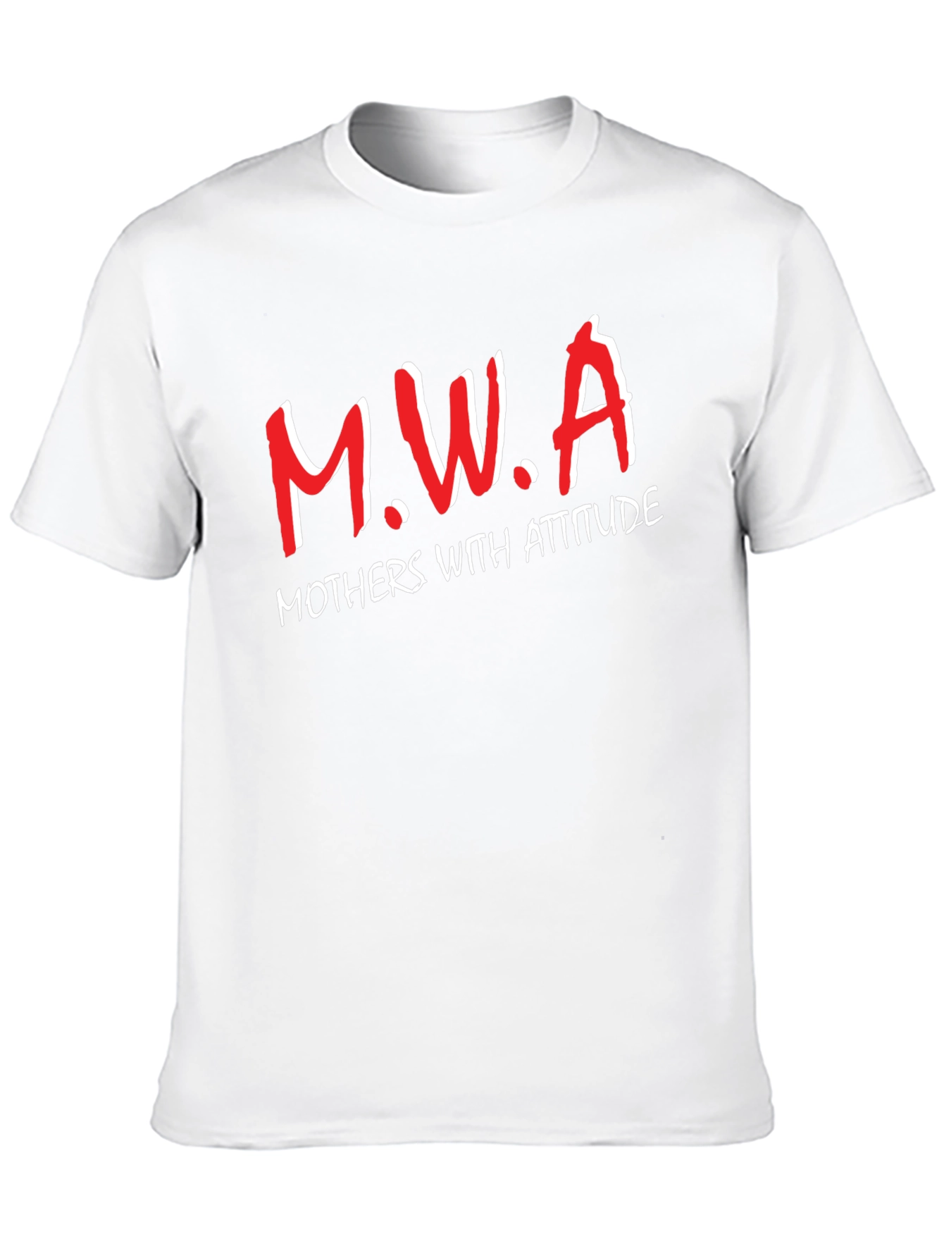 M.W.A Mothers With Attitude Graphic T-Shirt