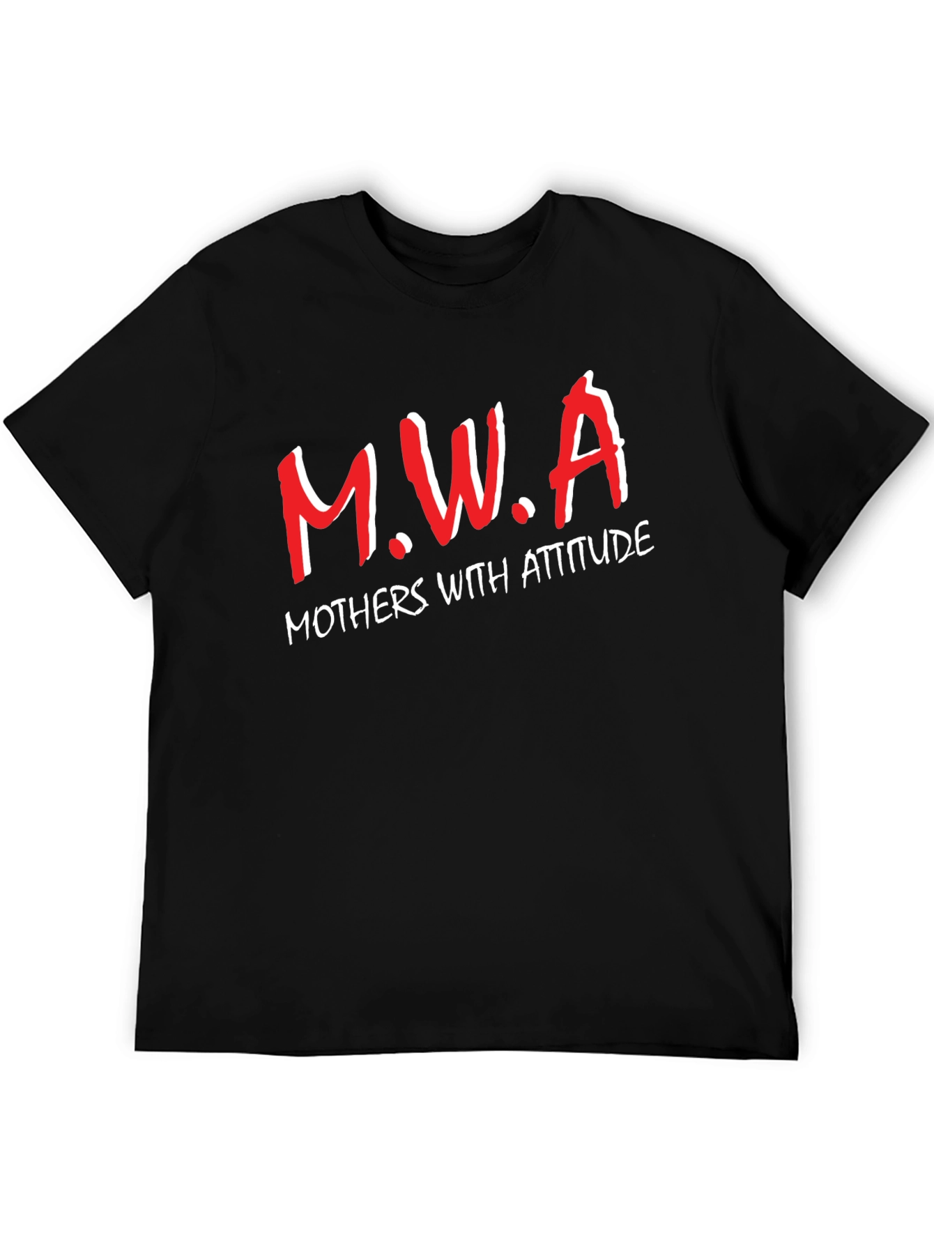 M.W.A Mothers With Attitude Graphic T-Shirt