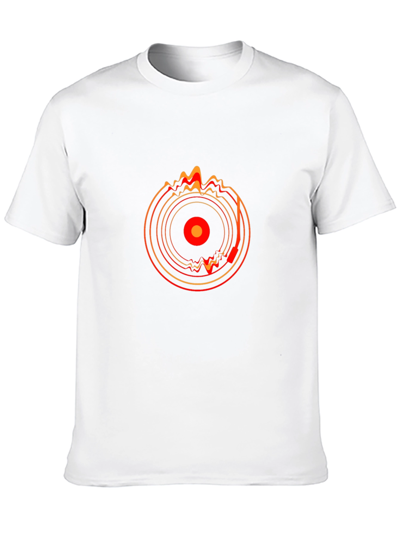 Retro Vinyl Record Graphic Tee