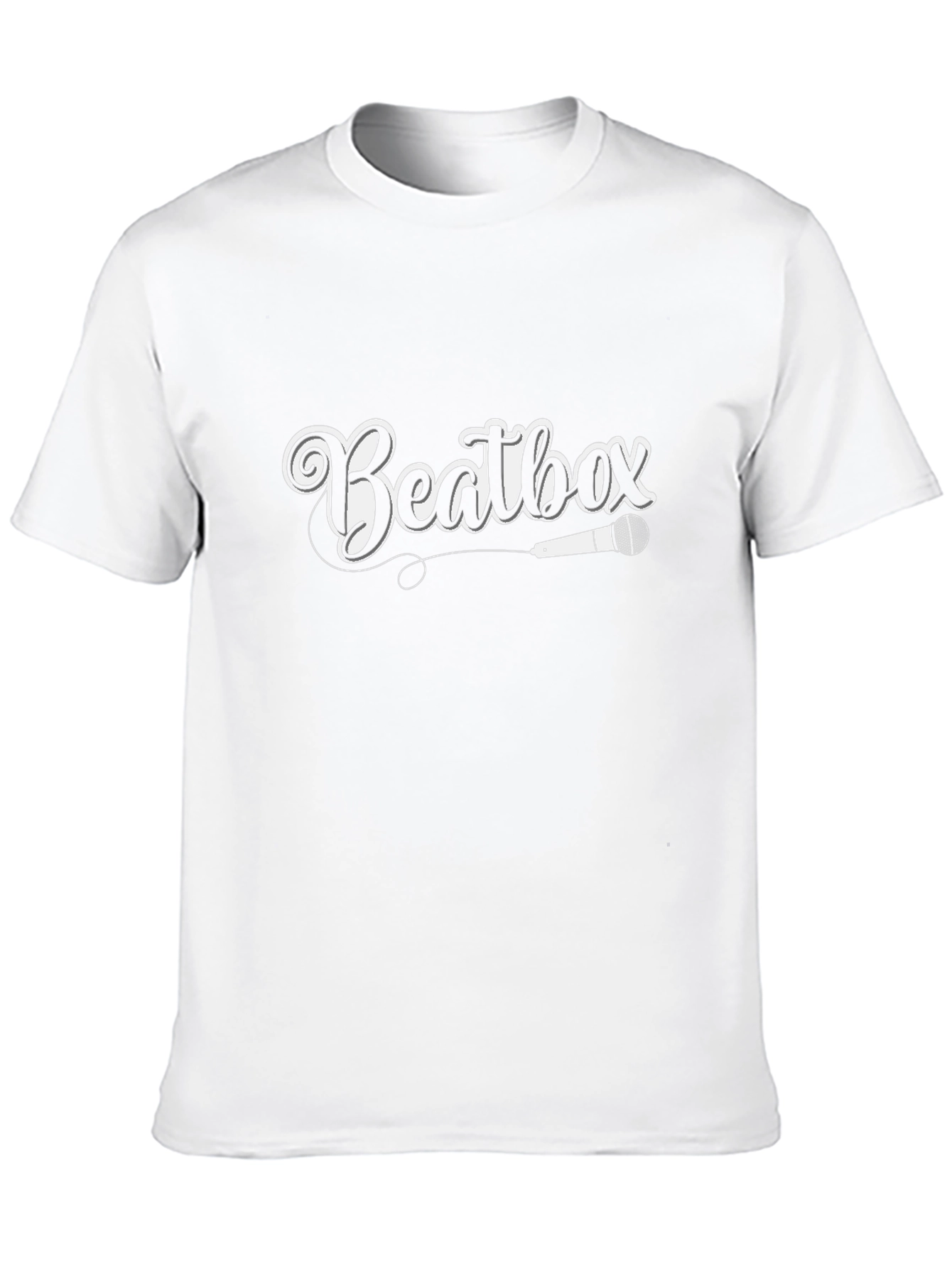 Beatbox Graphic Tee - Black Casual T-Shirt