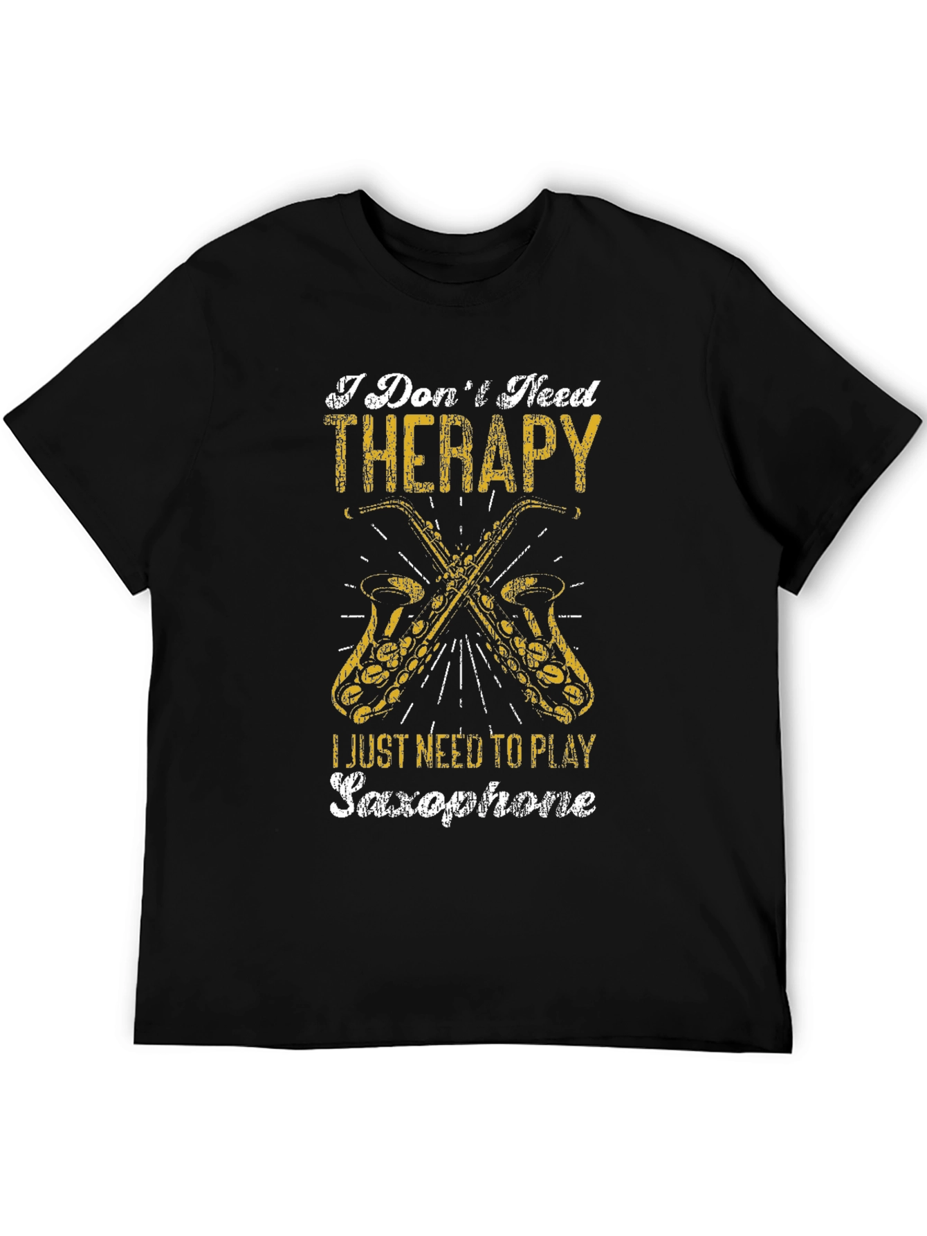 Saxophone Therapy Graphic Tee