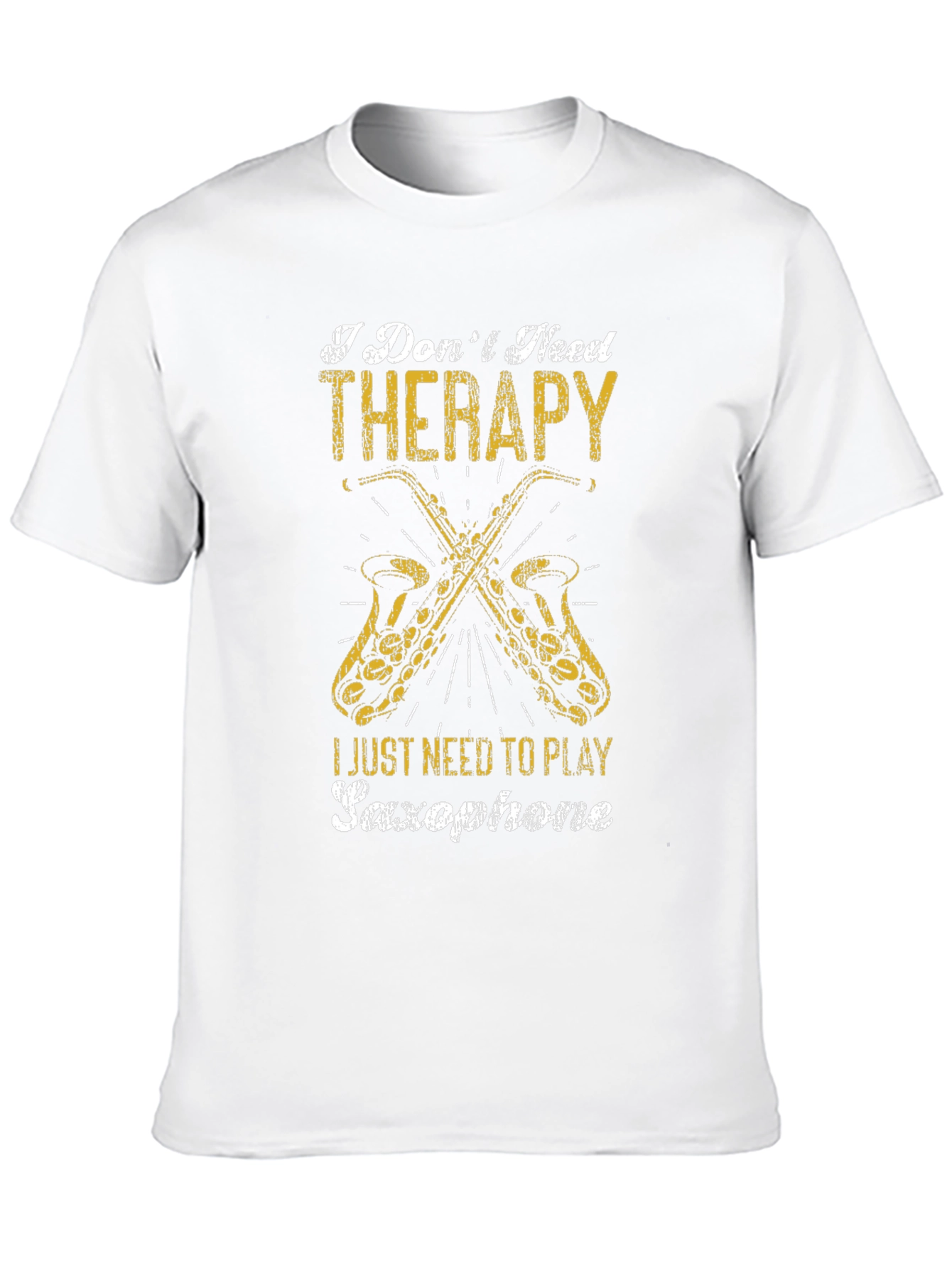 Saxophone Therapy Graphic Tee