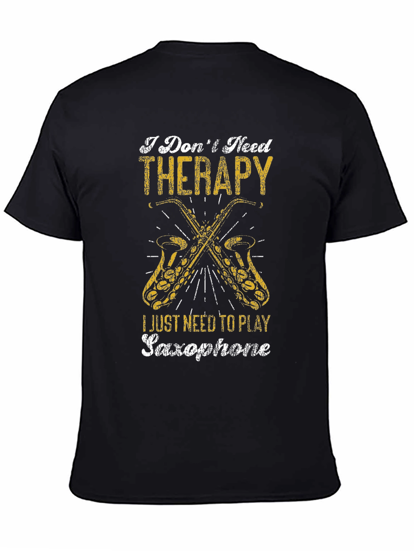 Saxophone Therapy Graphic Tee