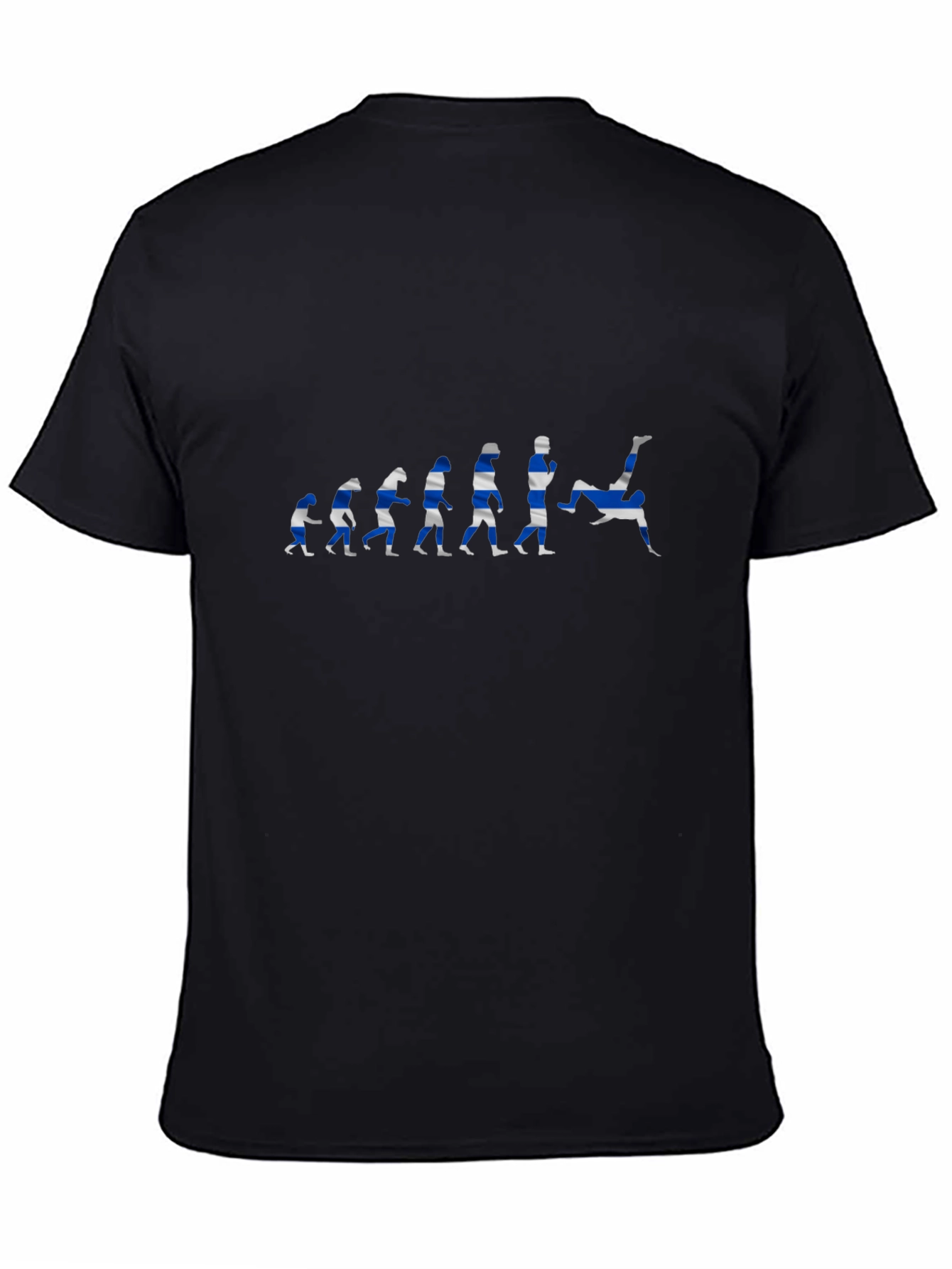 Soccer Evolution Graphic T-Shirt - Black