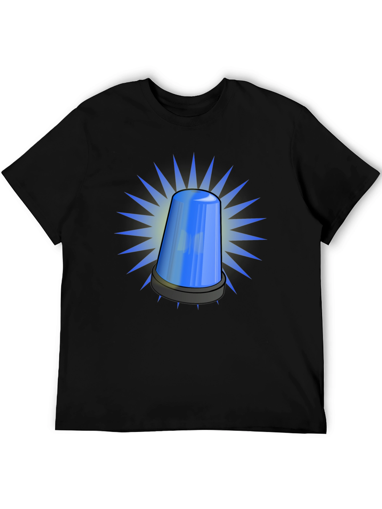 Blue Siren T-Shirt - Novelty Graphic Tee