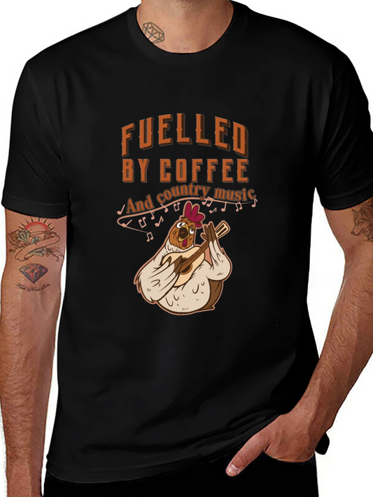 Fueled by Coffee and Country Music T-Shirt