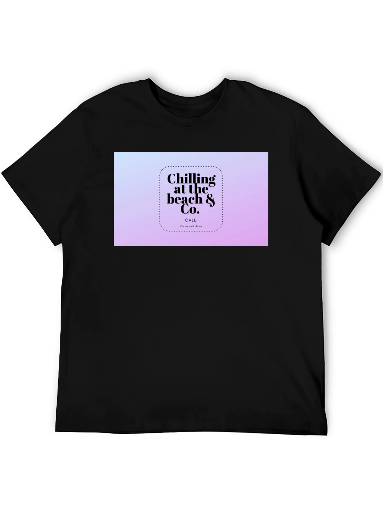 Chilling at the Beach & Co. Mens T-Shirt