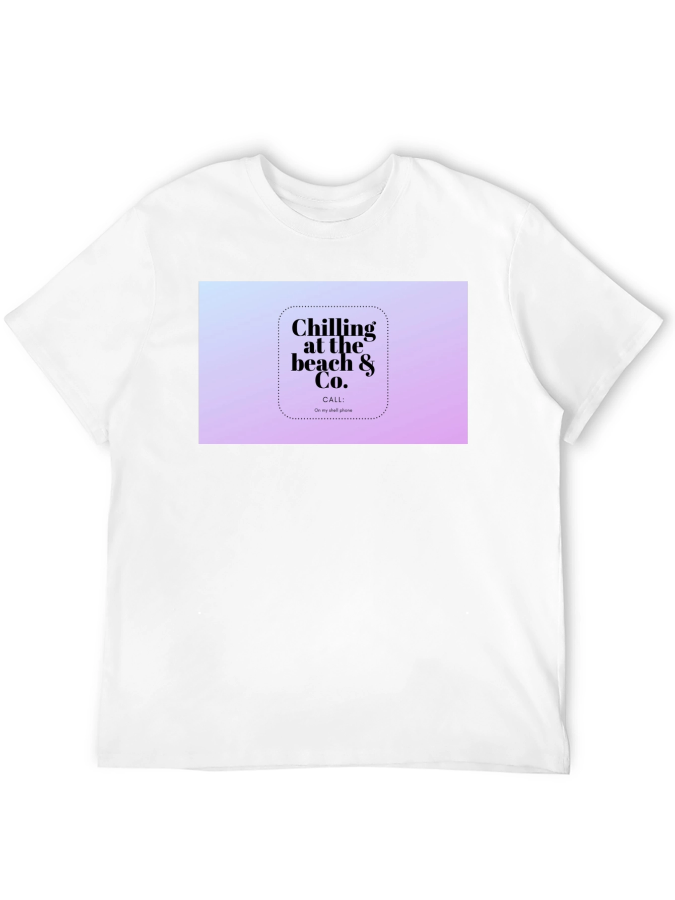 Chilling at the Beach & Co. Mens T-Shirt