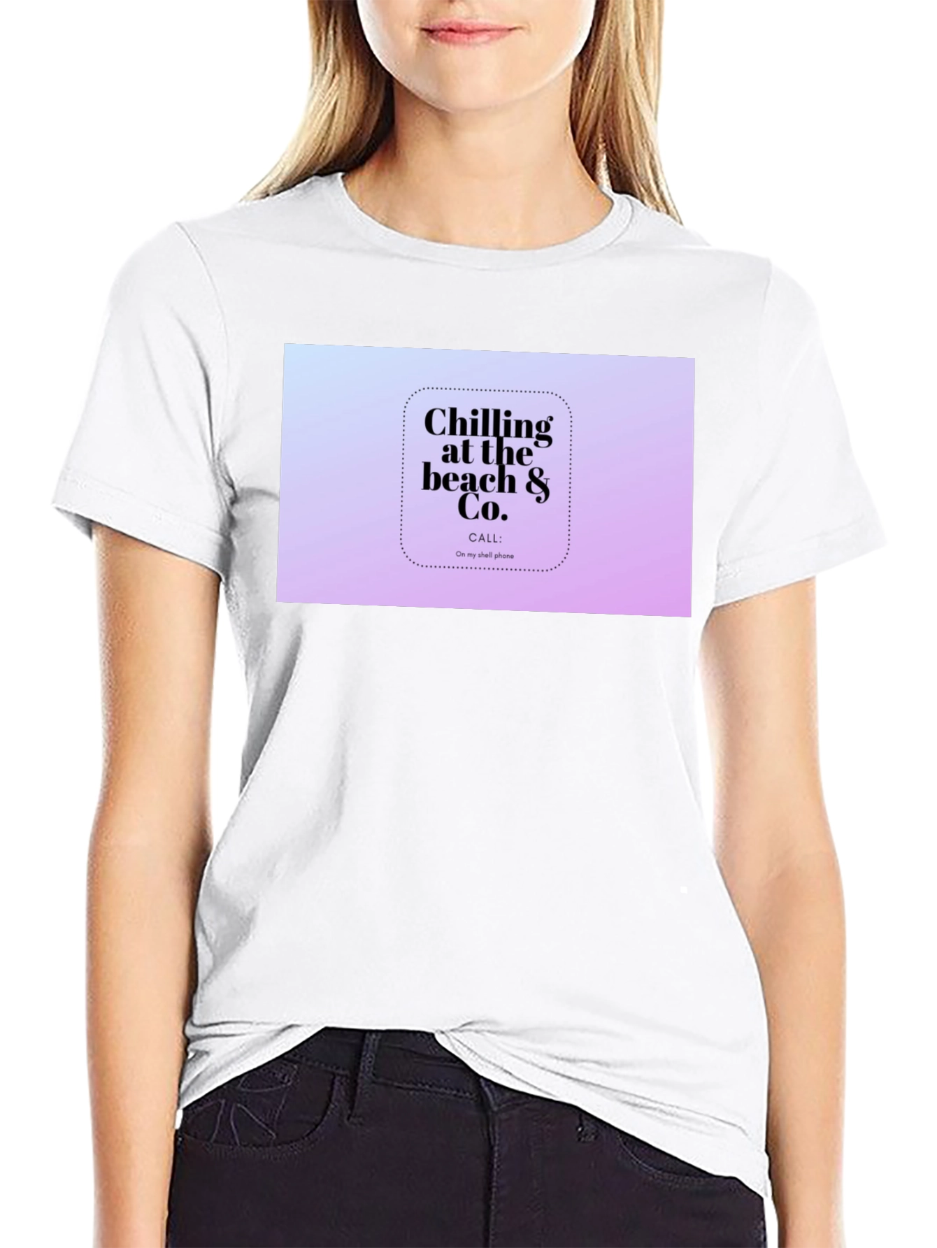 Chilling at the Beach & Co. Mens T-Shirt