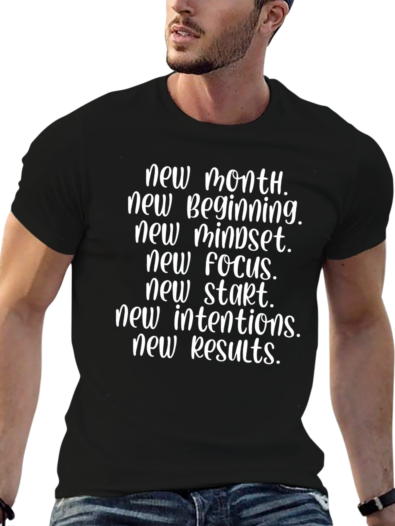 New Month New Results Graphic Tee