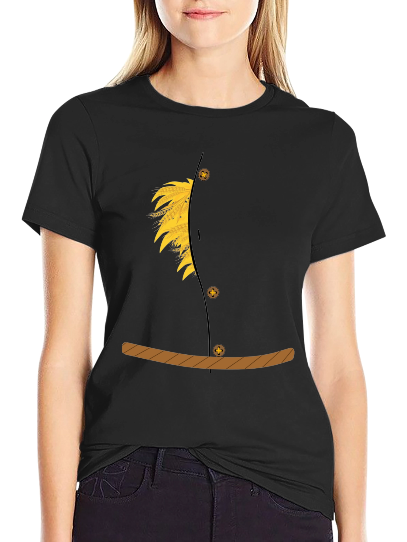 Novelty Scarecrow Costume T-Shirt