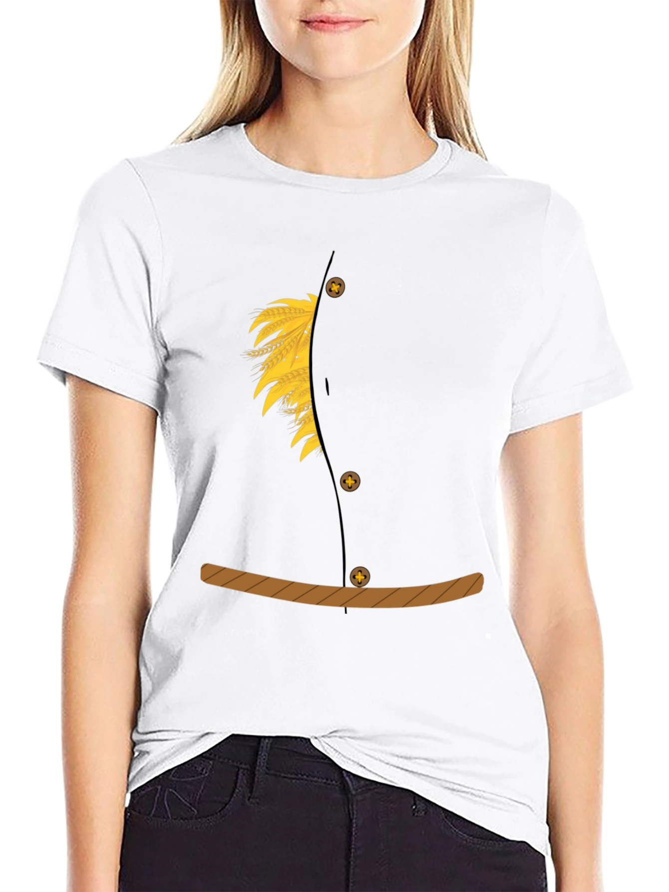 Novelty Scarecrow Costume T-Shirt