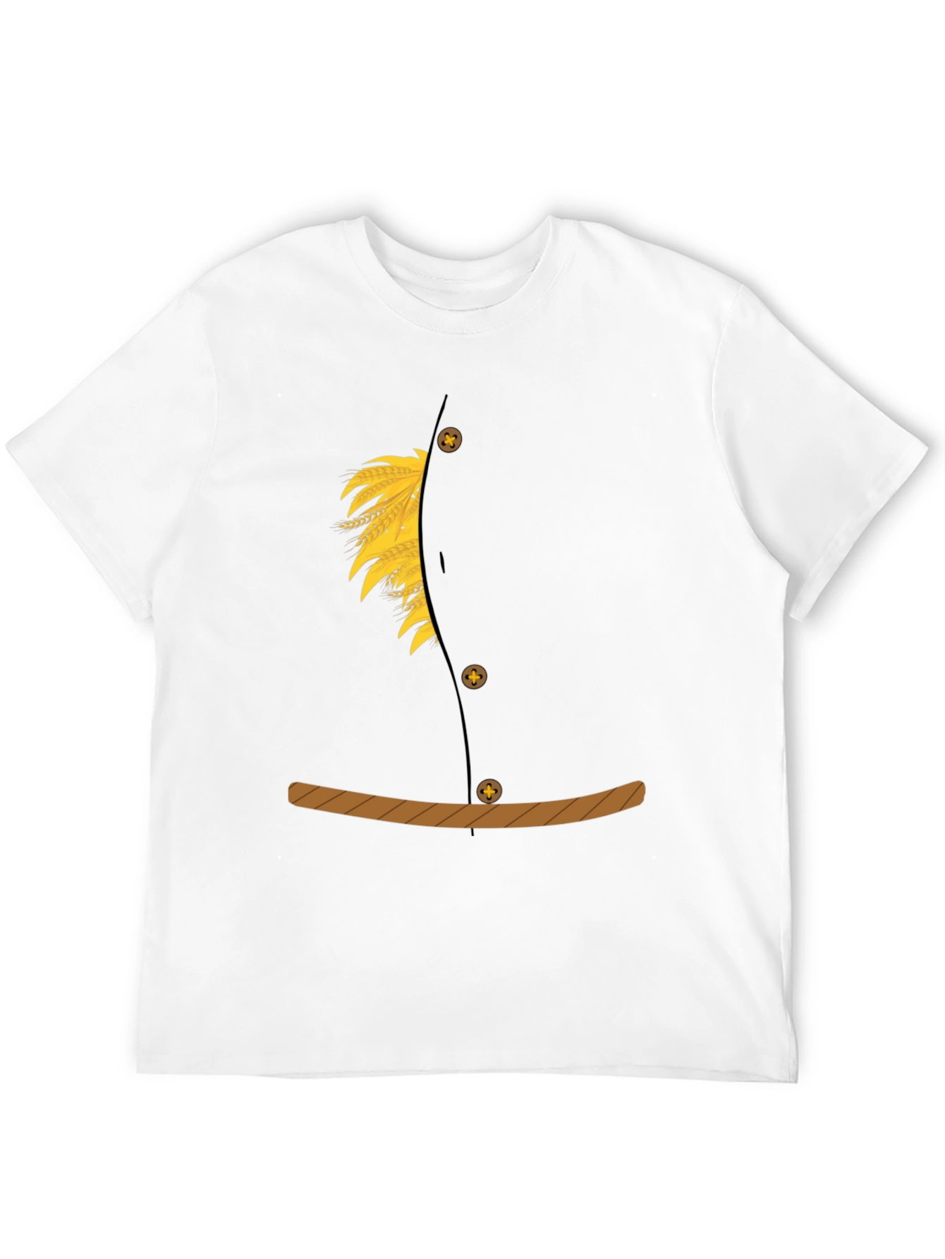 Novelty Scarecrow Costume T-Shirt