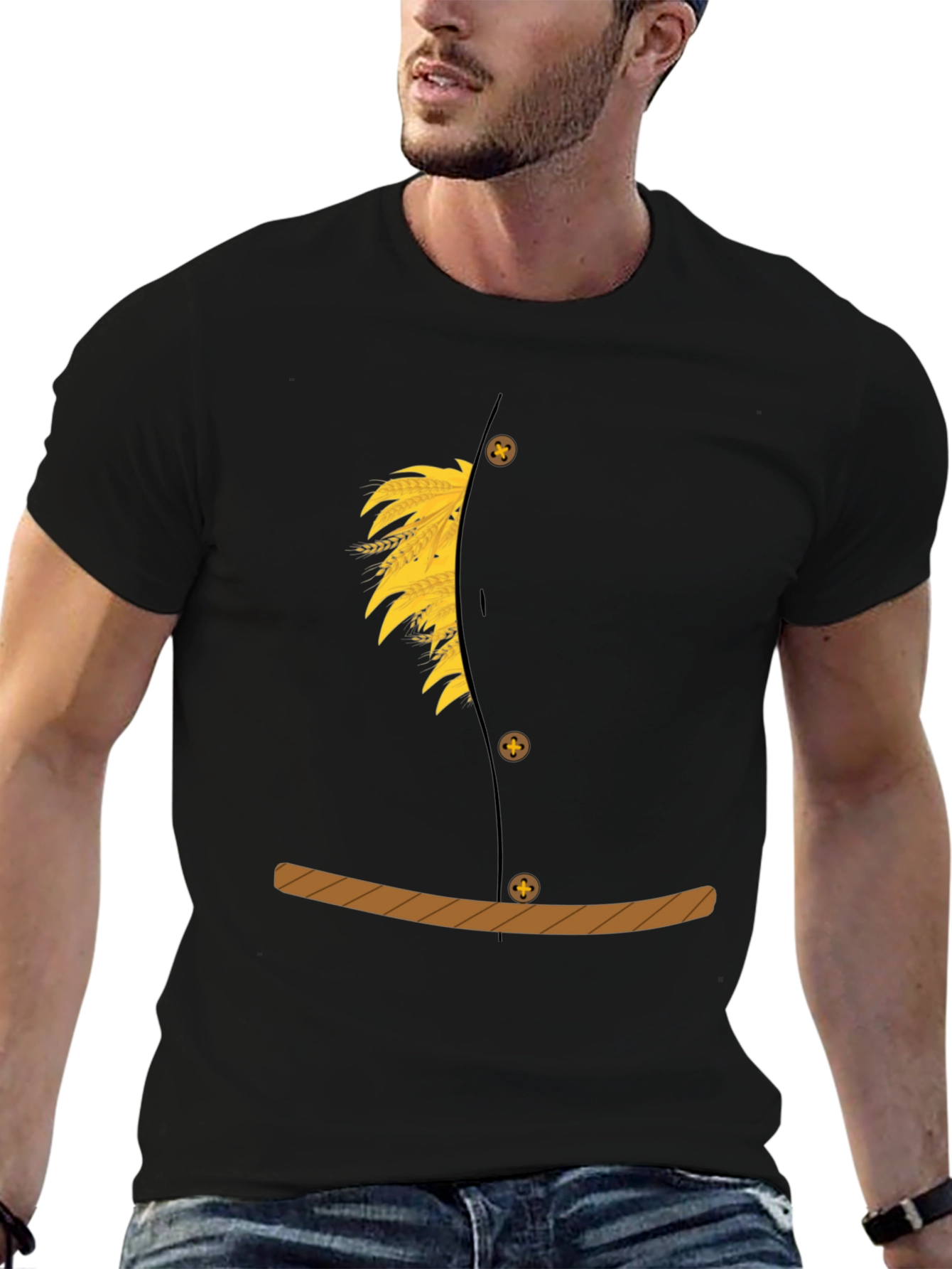 Novelty Scarecrow Costume T-Shirt