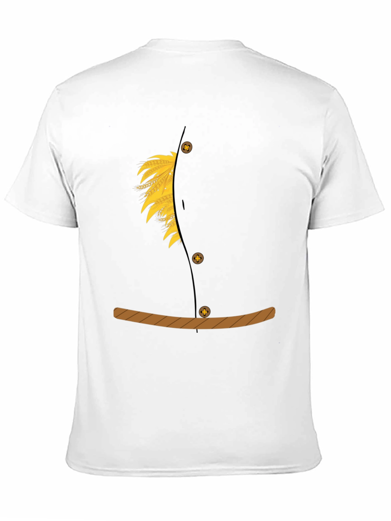 Novelty Scarecrow Costume T-Shirt