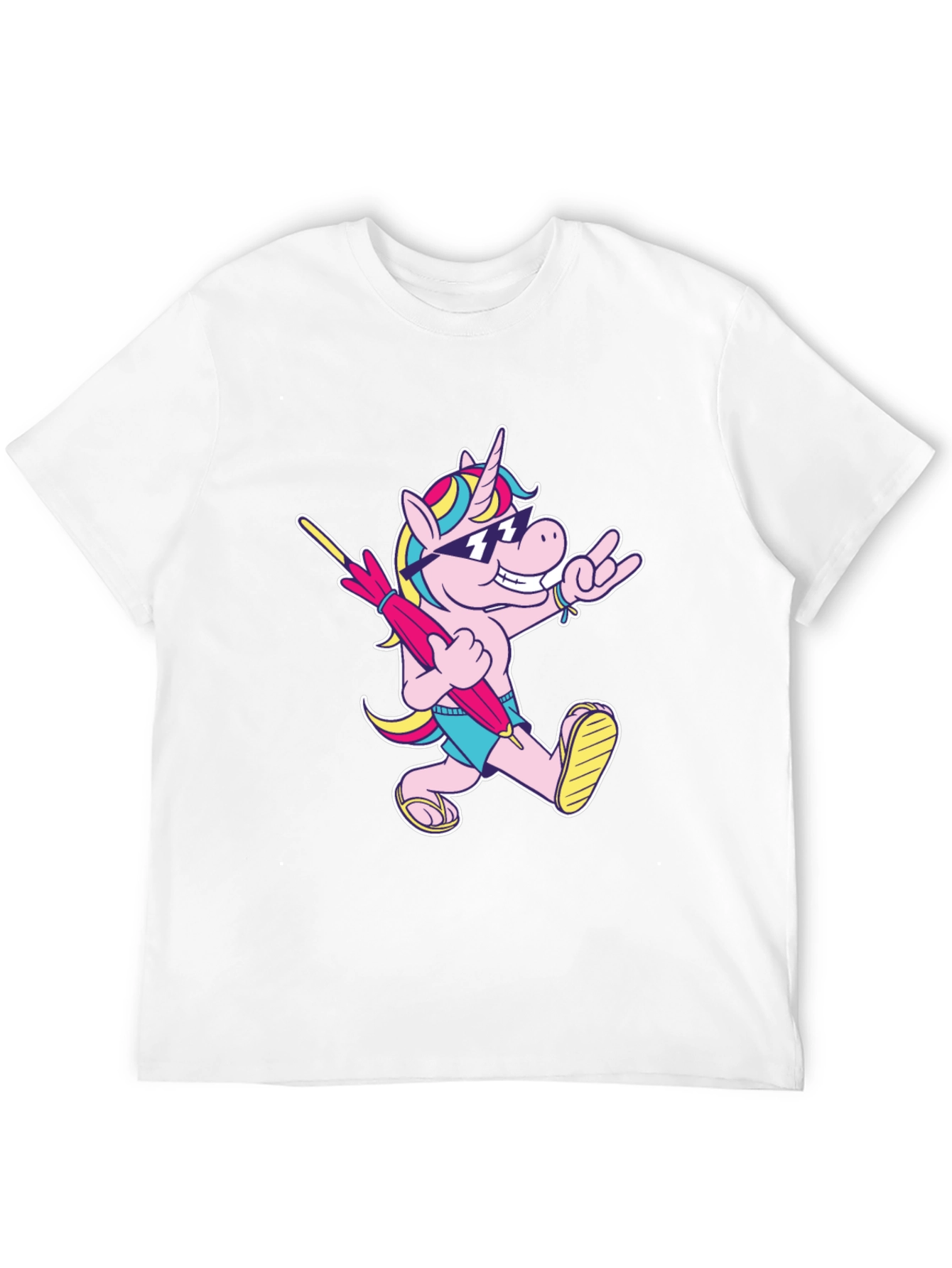 Cool Unicorn T-Shirt - Black