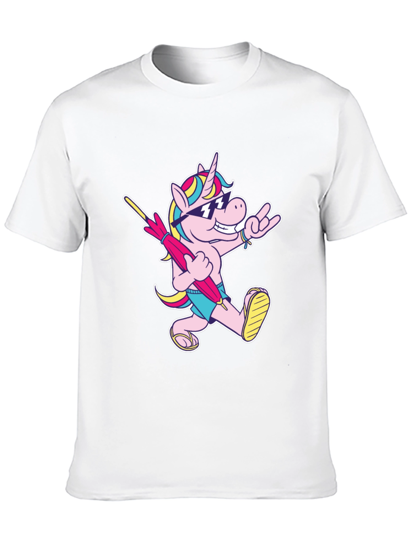 Cool Unicorn T-Shirt - Black