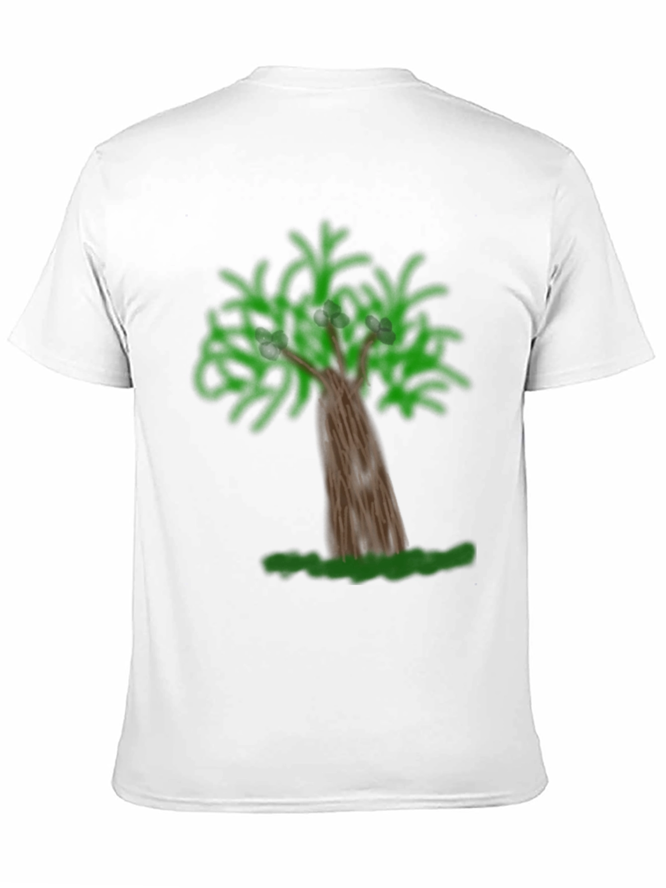 Tree Graphic Black T-Shirt