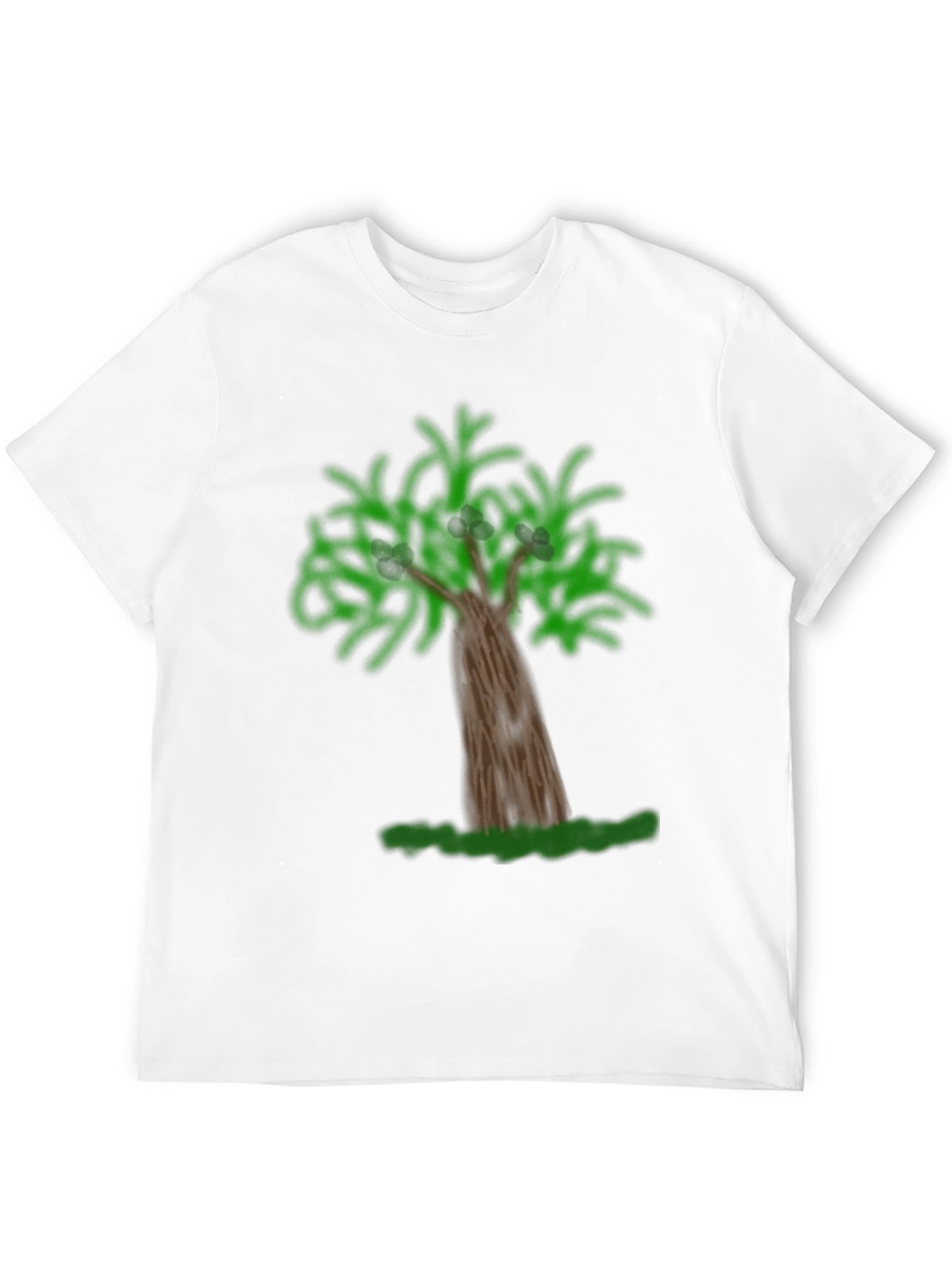 Tree Graphic Black T-Shirt