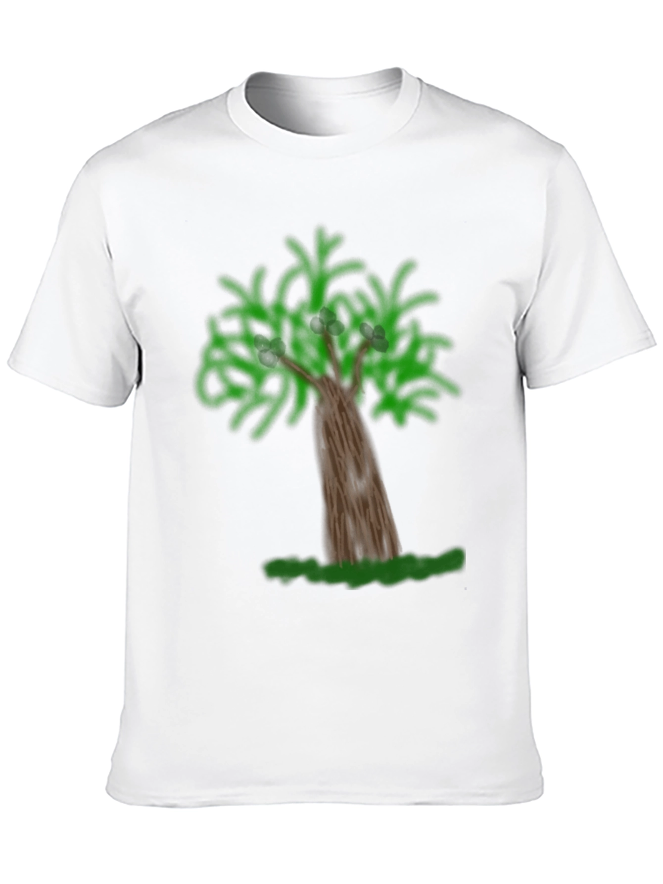 Tree Graphic Black T-Shirt