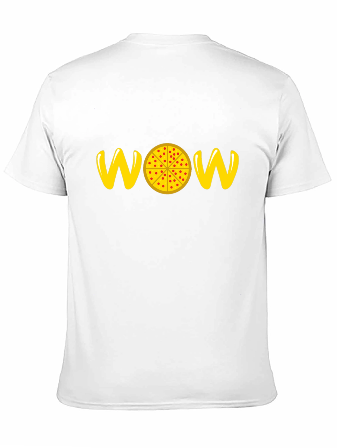 WOW Pizza Graphic Tee - Fun & Stylish!