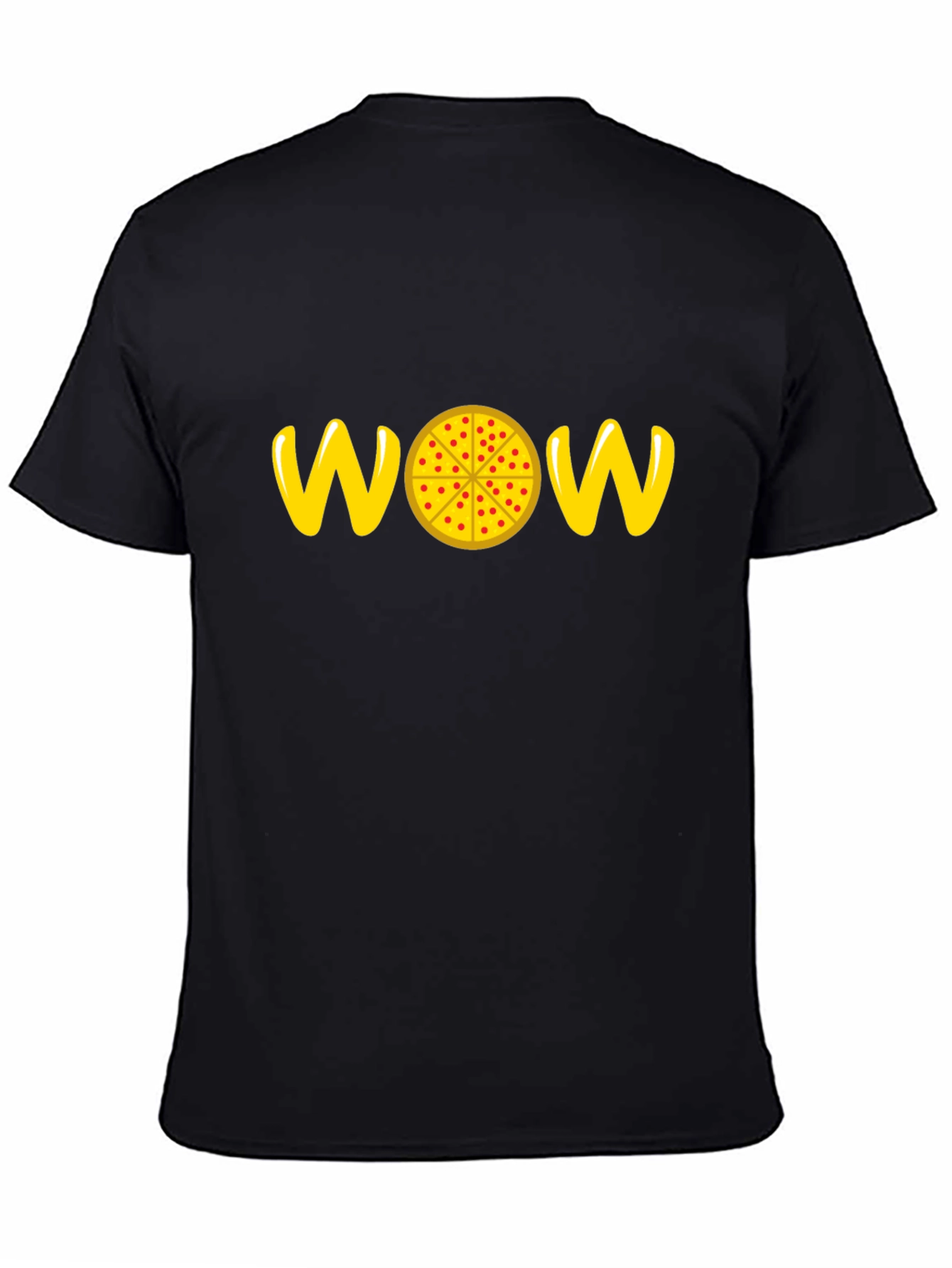 WOW Pizza Graphic Tee - Fun & Stylish!