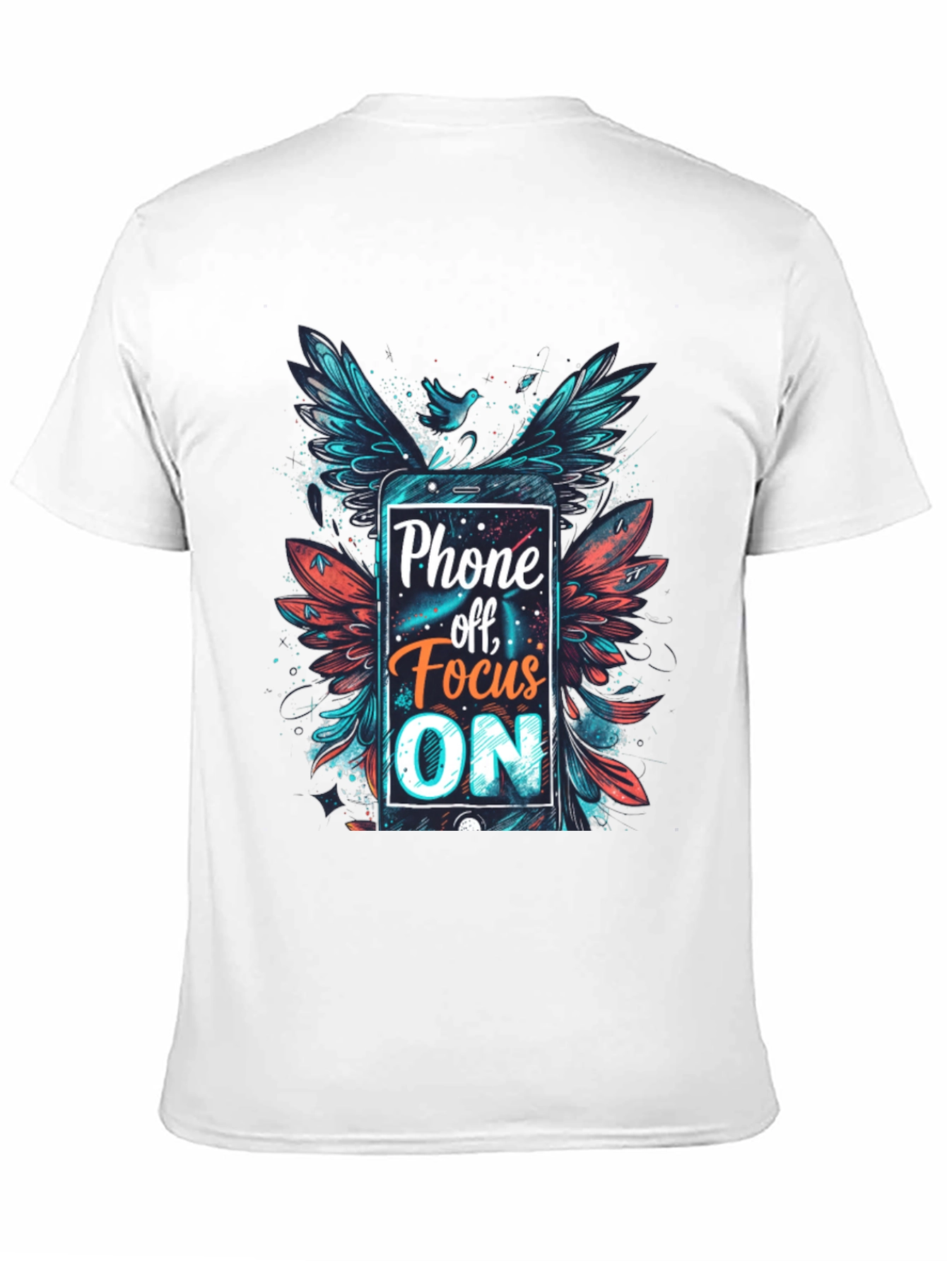 Phone Off Focus On Graphic Tee