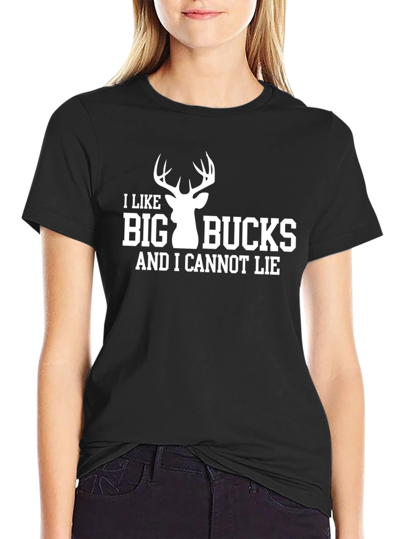 I Like Big Bucks T-Shirt Funny Hunting Tee