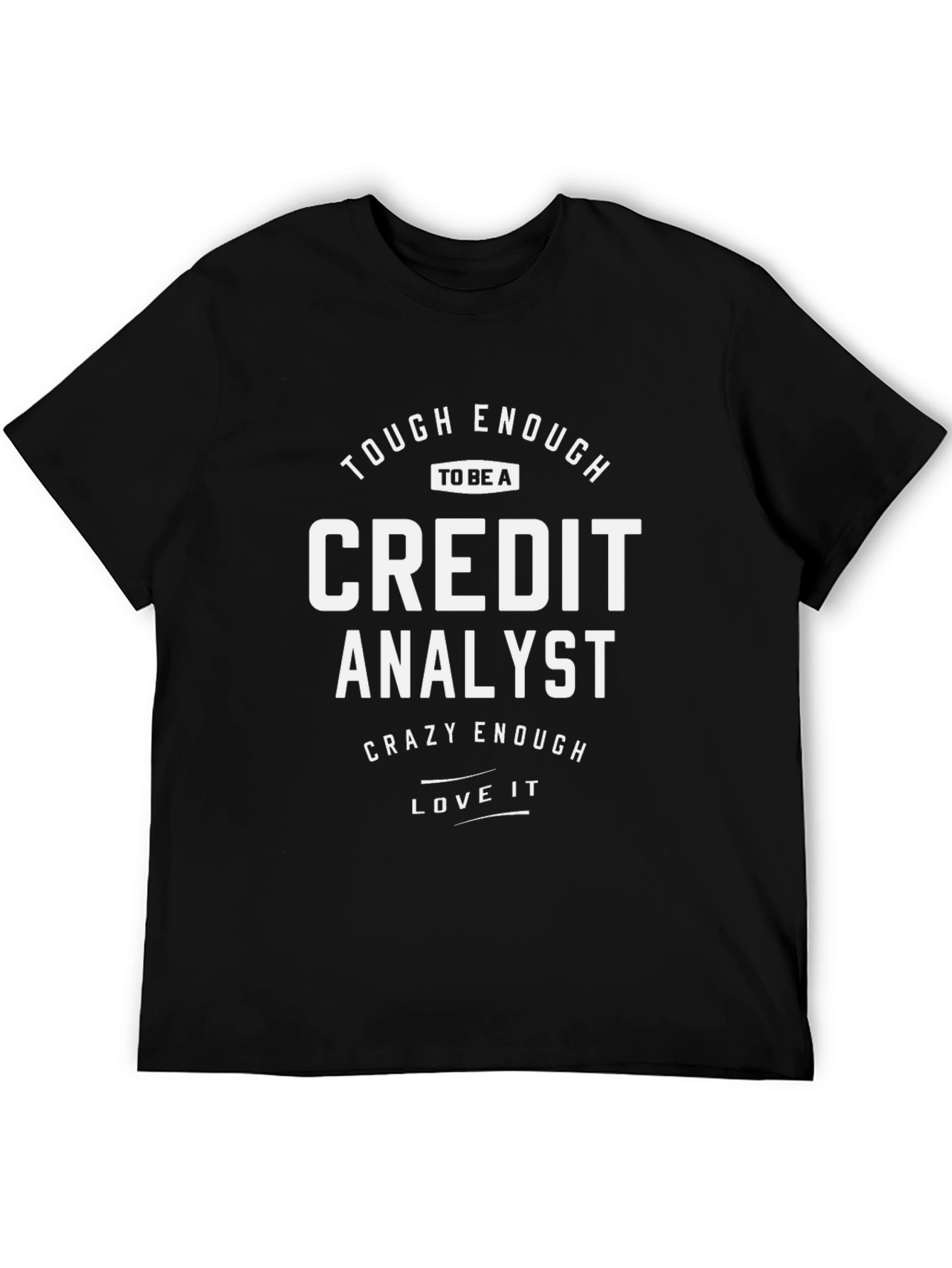 Credit Analyst Novelty Black T-Shirt