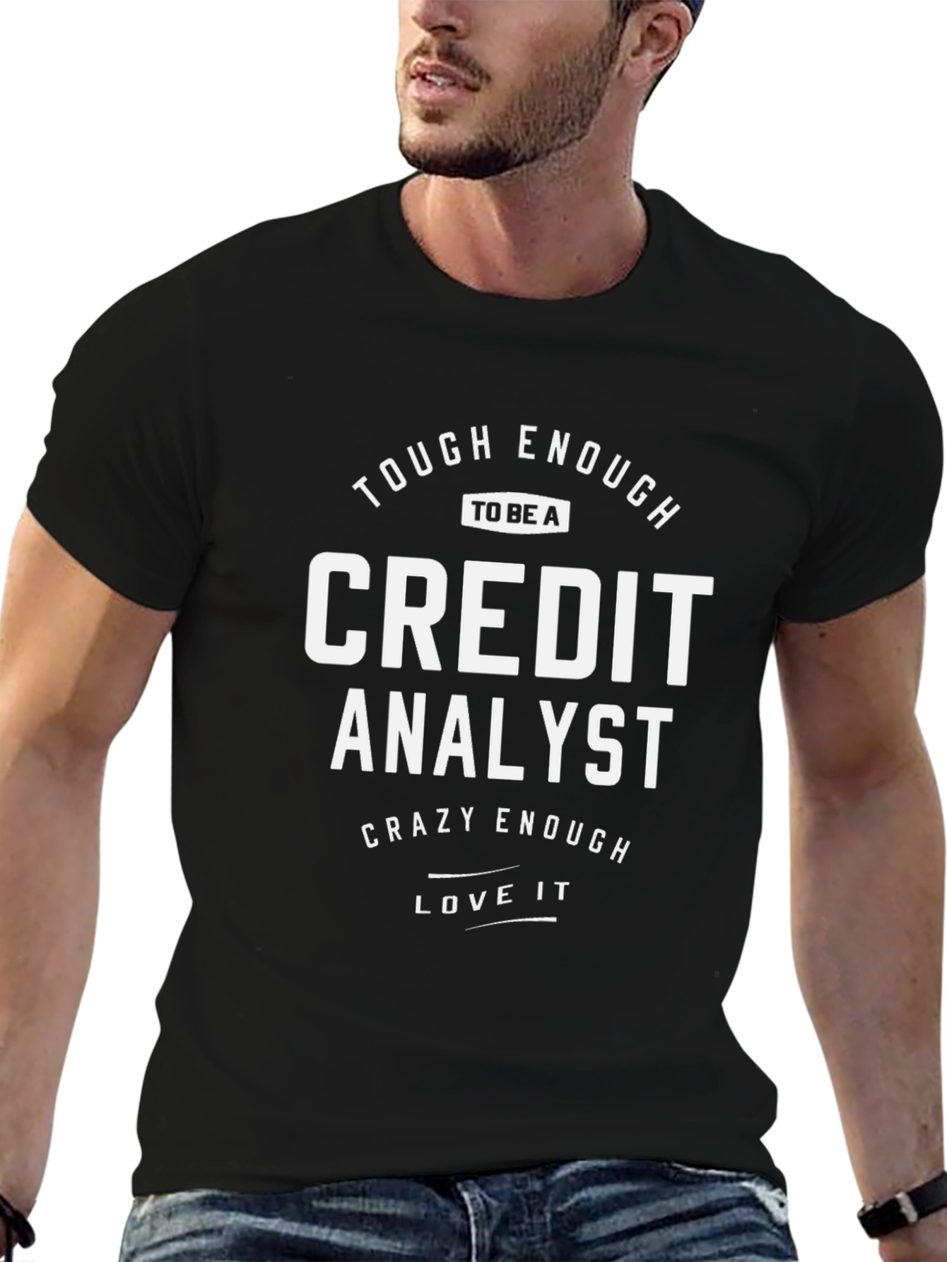 Credit Analyst Novelty Black T-Shirt