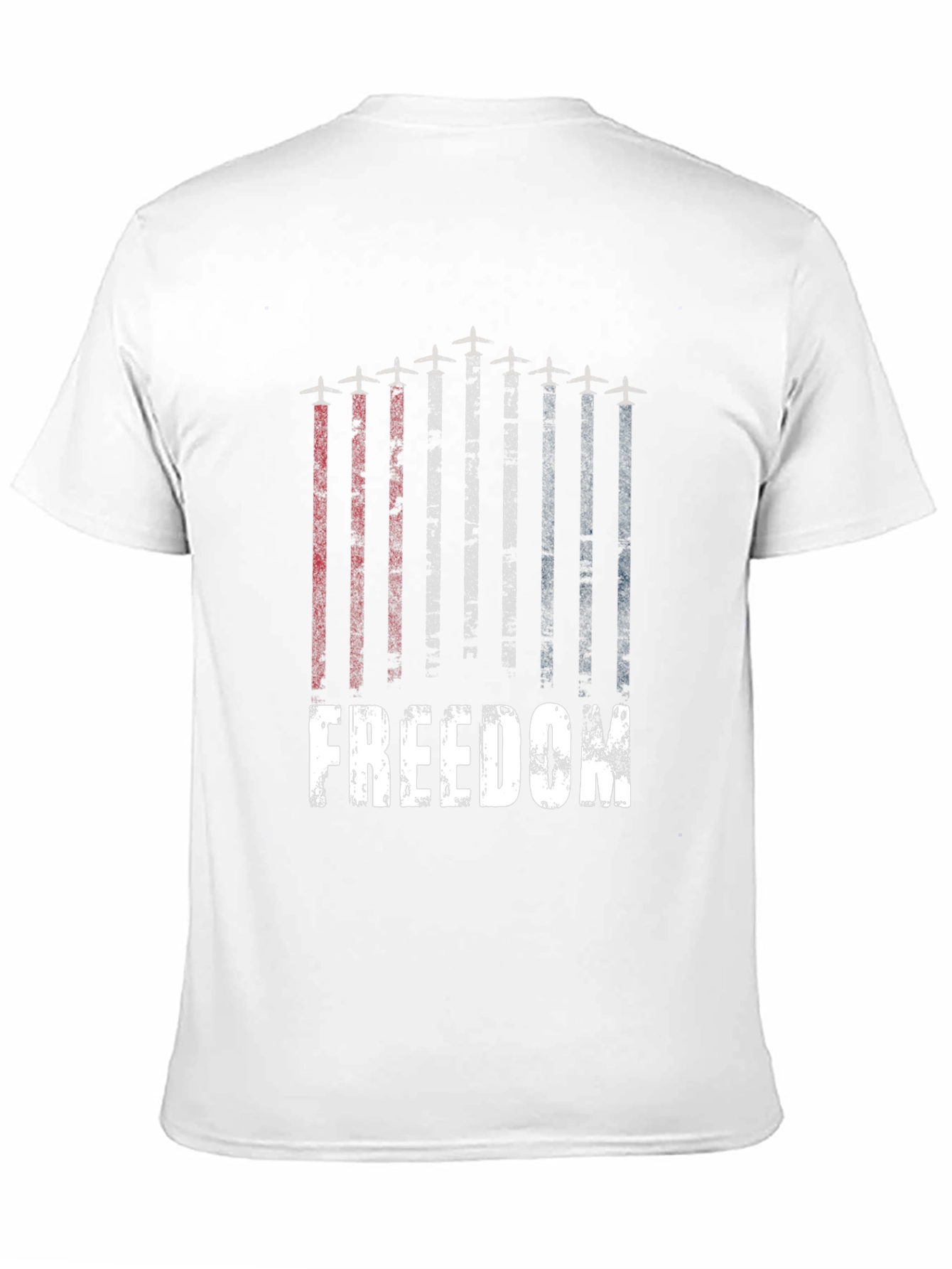 Freedom Patriotic Airplane T-Shirt