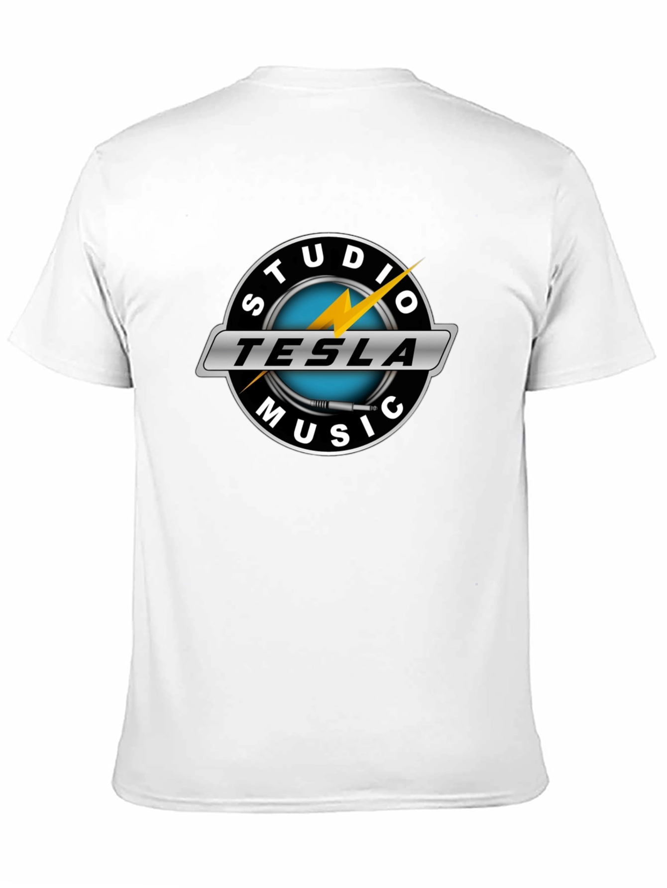 Tesla Studio Music T-Shirt - Black