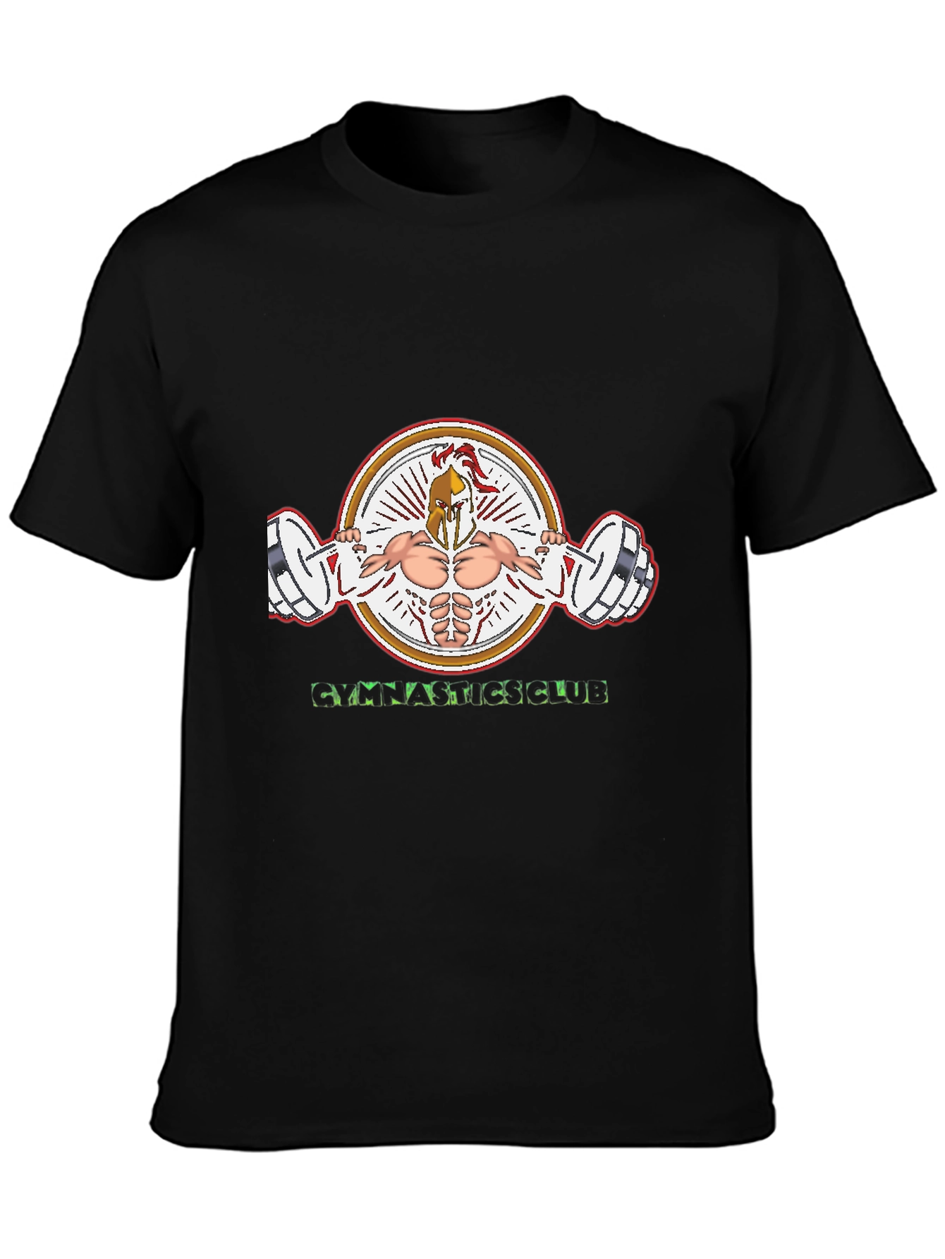 Spartan Gym Club Black T-Shirt