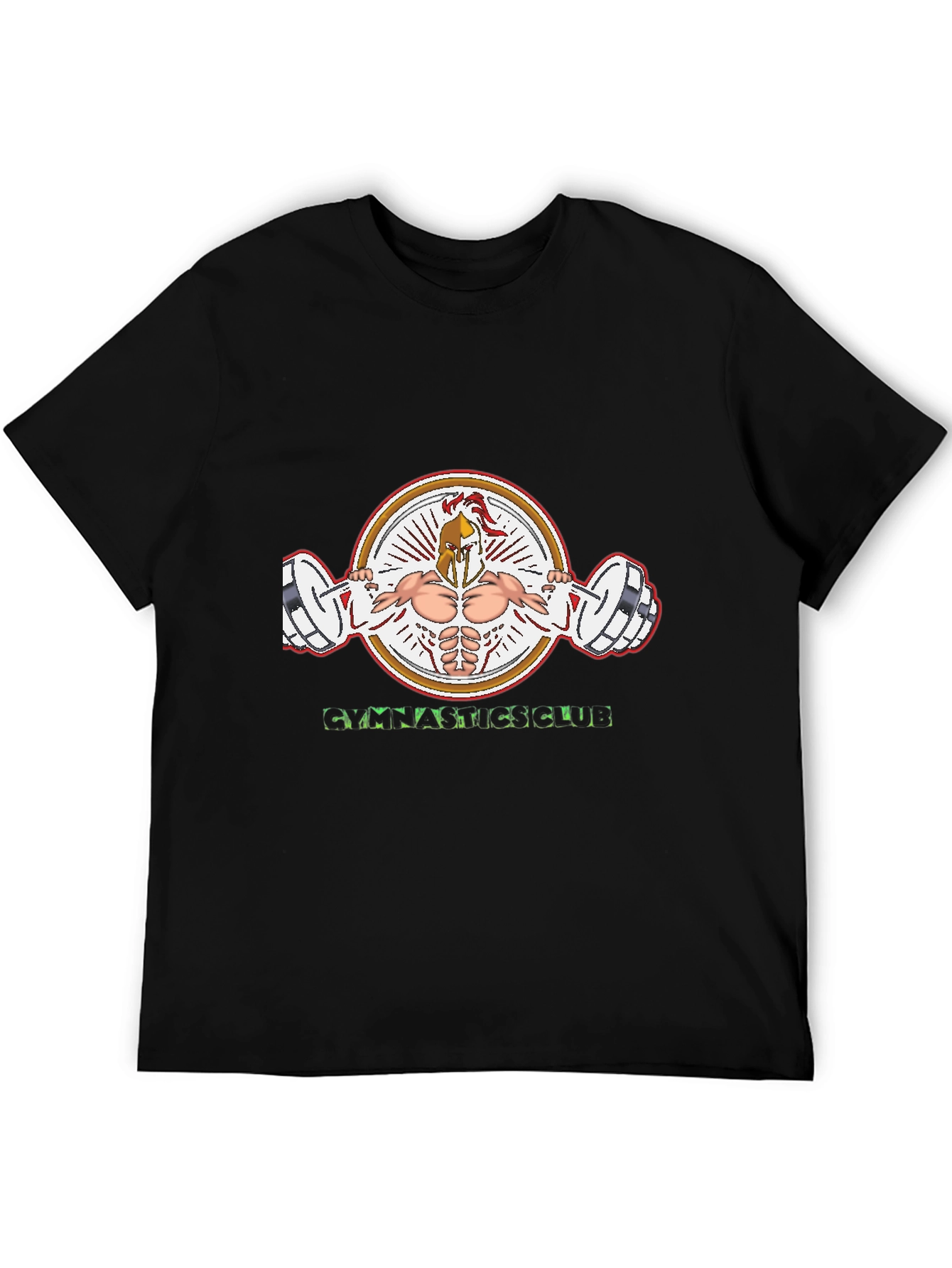 Spartan Gym Club Black T-Shirt