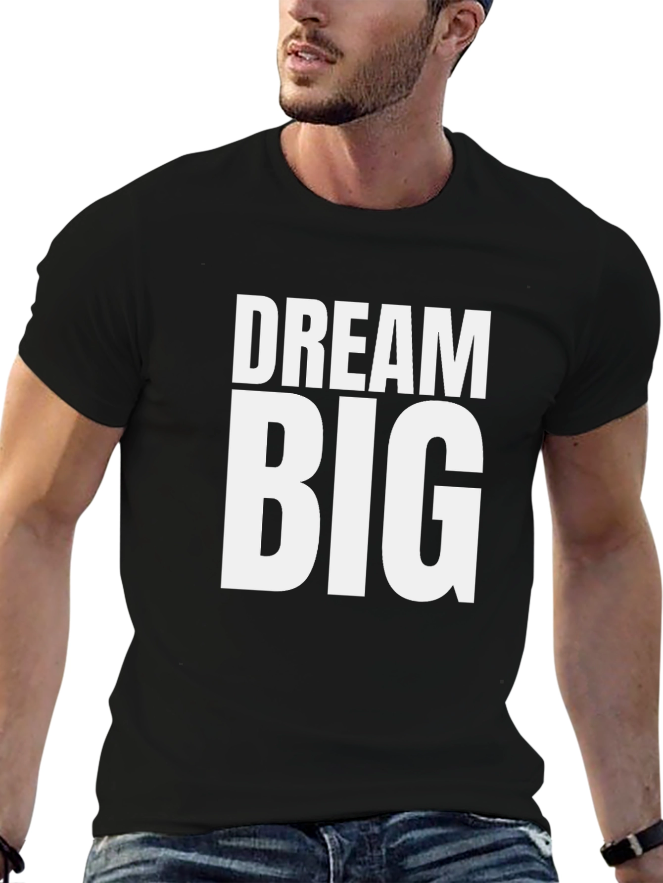 Dream Big Black T-Shirt