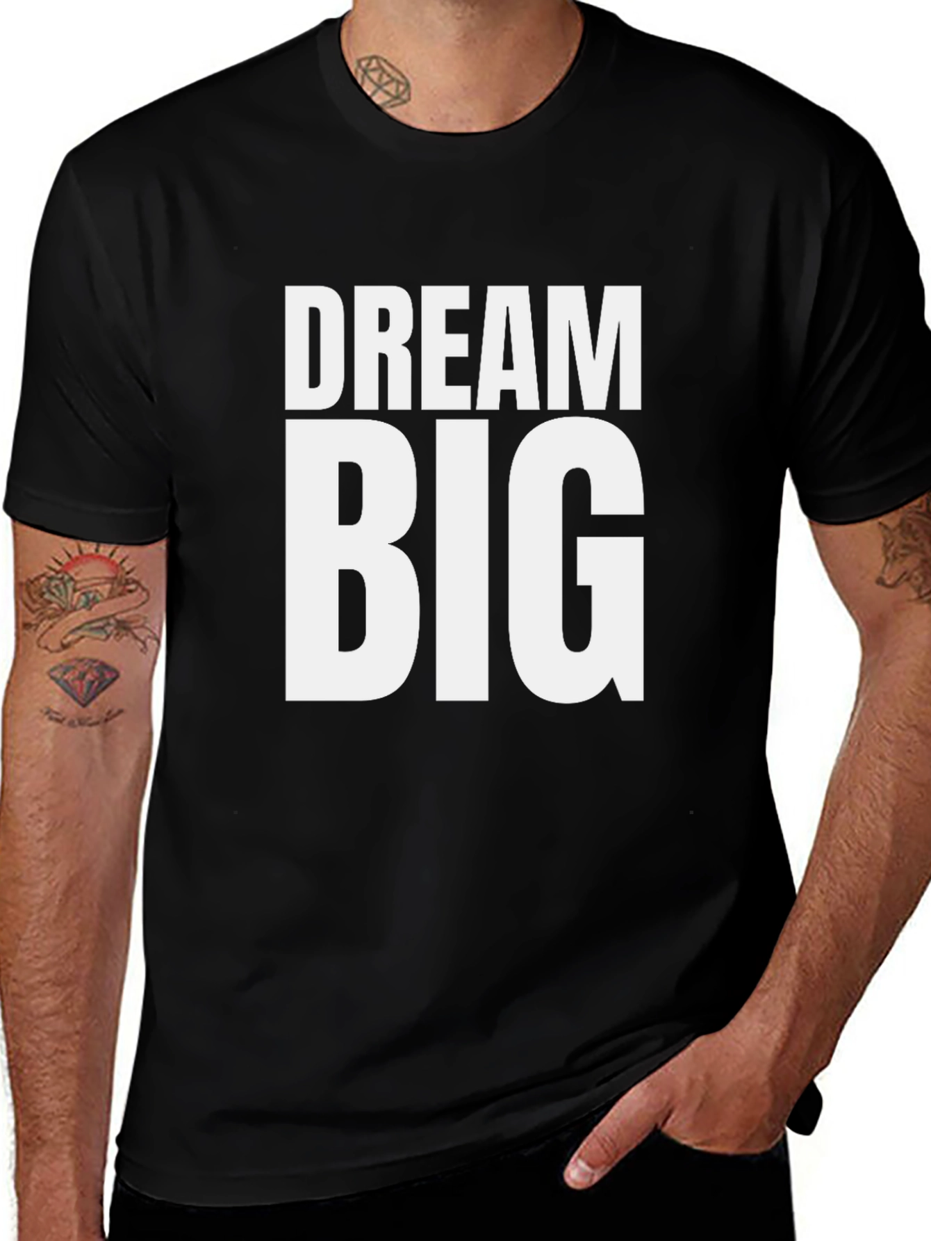 Dream Big Black T-Shirt