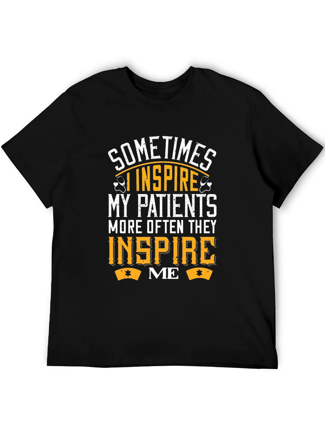 Inspire Patients Graphic T-Shirt - Black