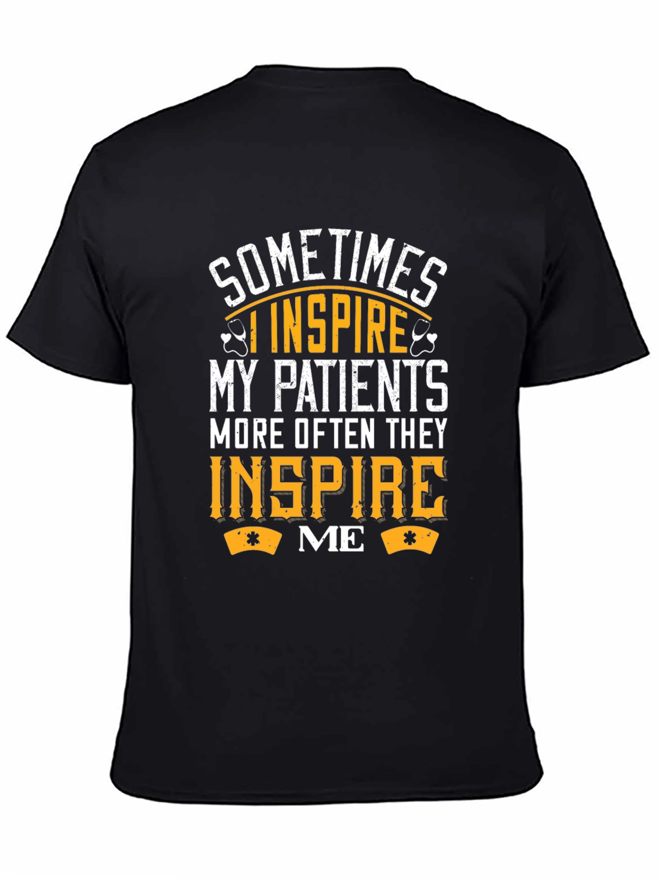 Inspire Patients Graphic T-Shirt - Black