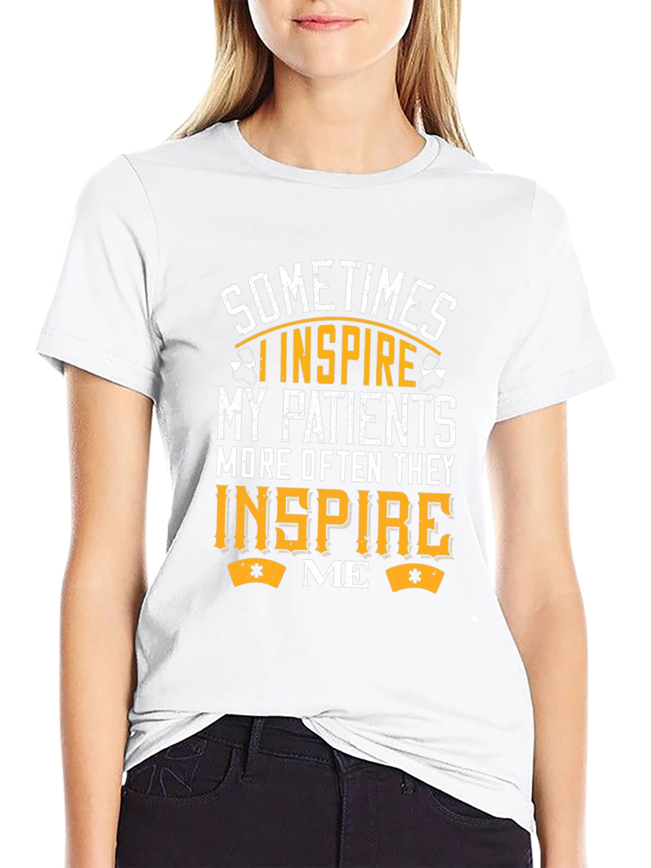 Inspire Patients Graphic T-Shirt - Black