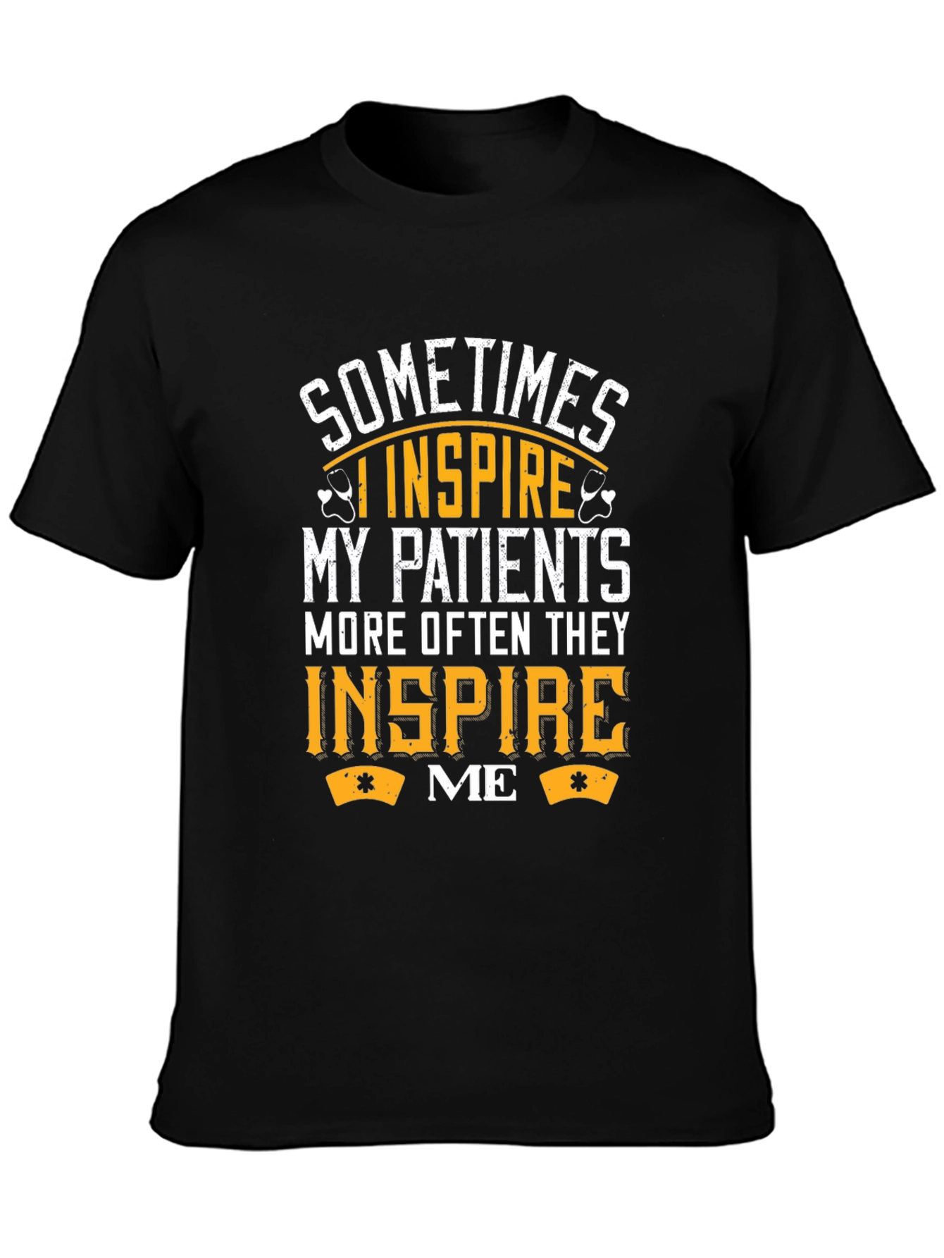 Inspire Patients Graphic T-Shirt - Black