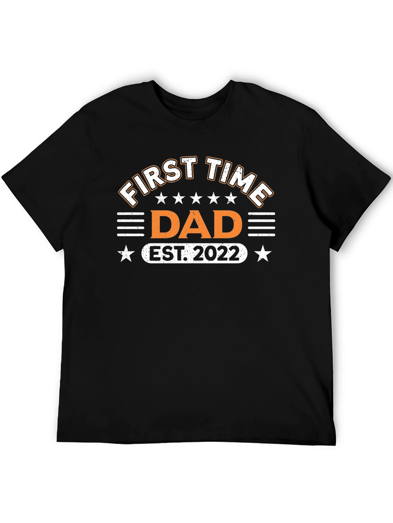 First Time Dad EST. 2022 Graphic Tee