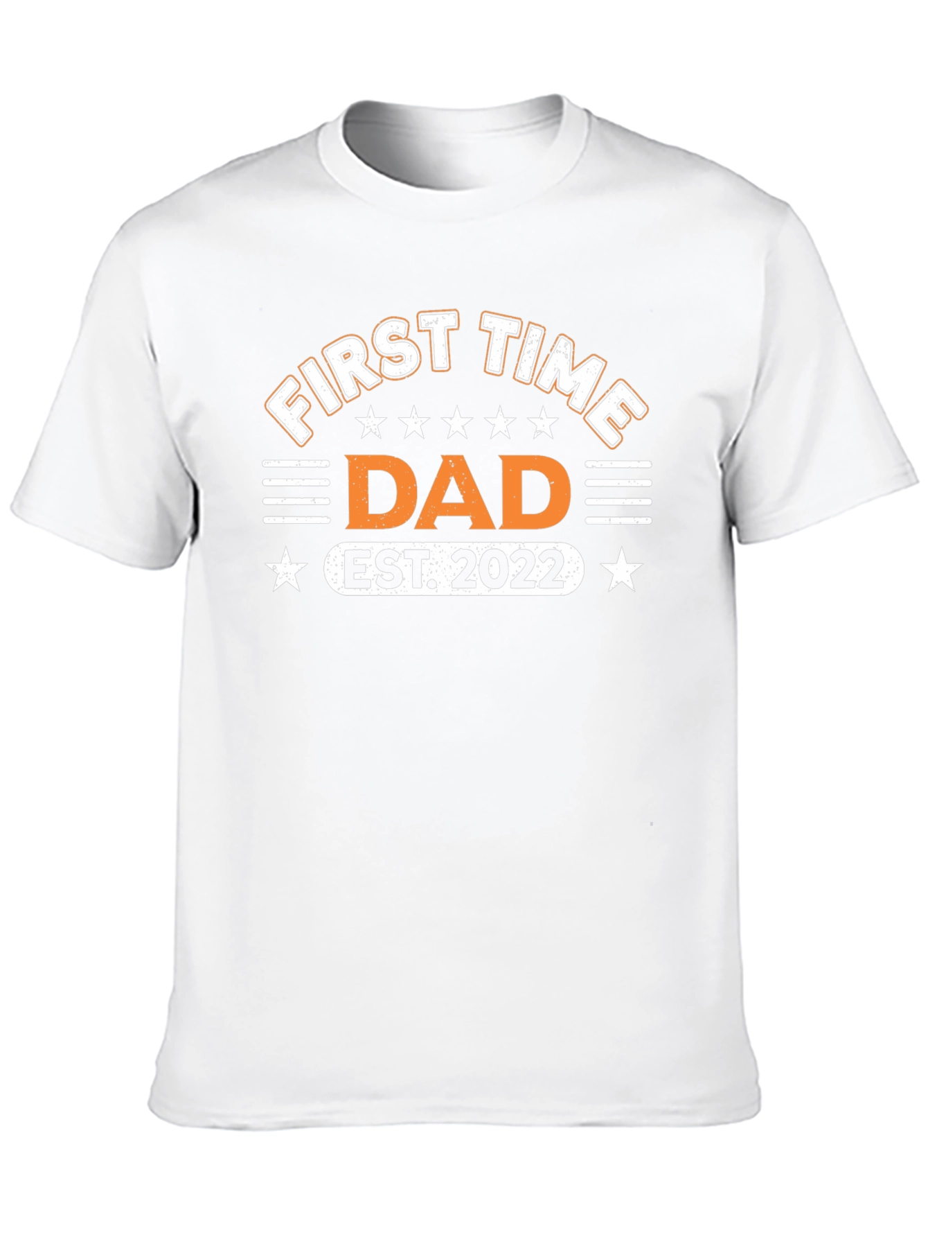 First Time Dad EST. 2022 Graphic Tee